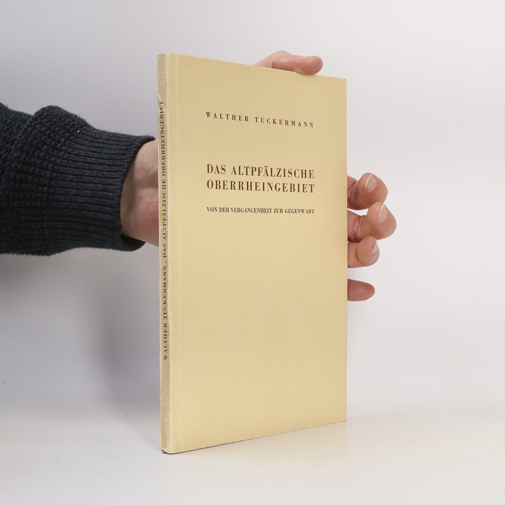 Walther Tuckermann Das altpfälzische Oberrheingebiet