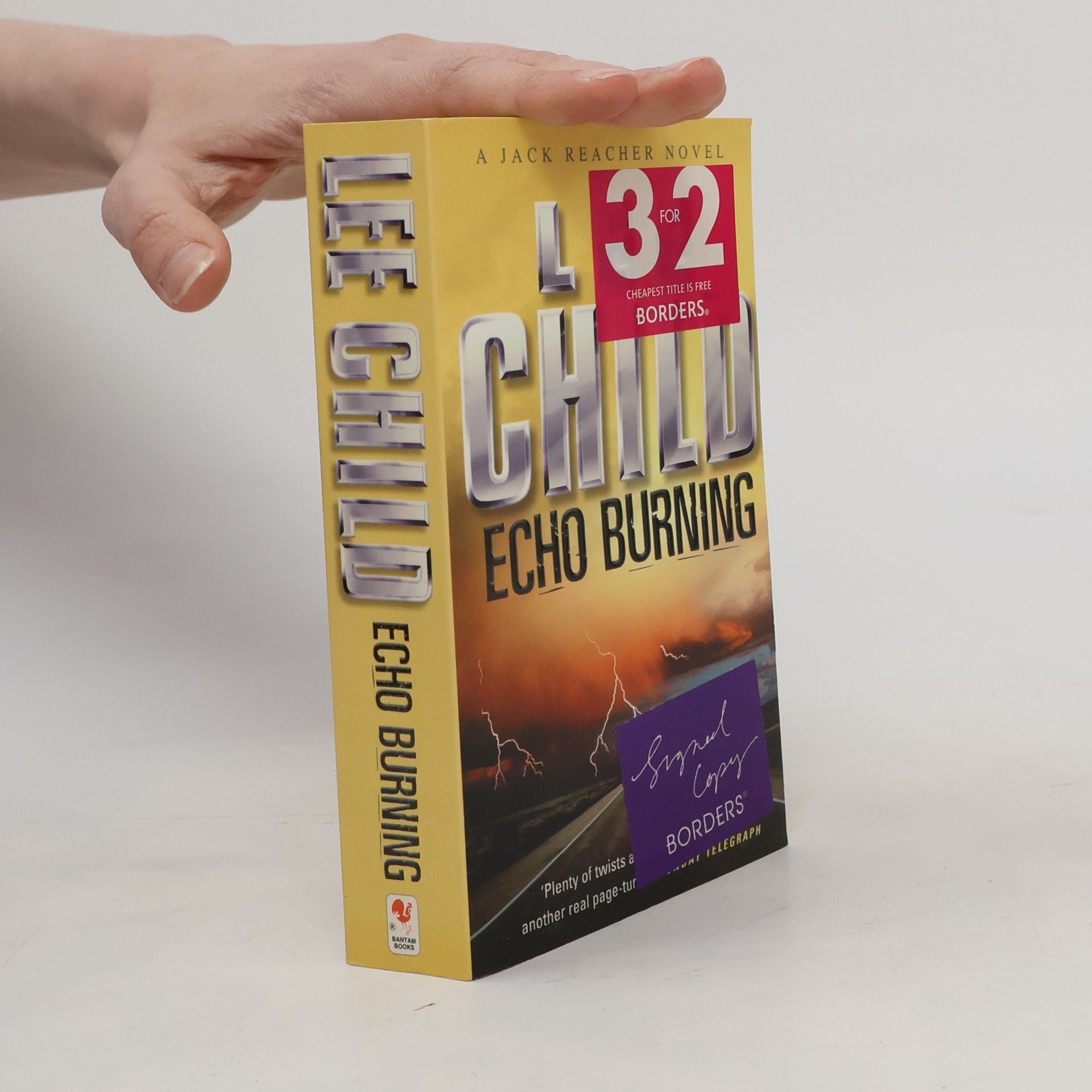Lee Child Echo Burning