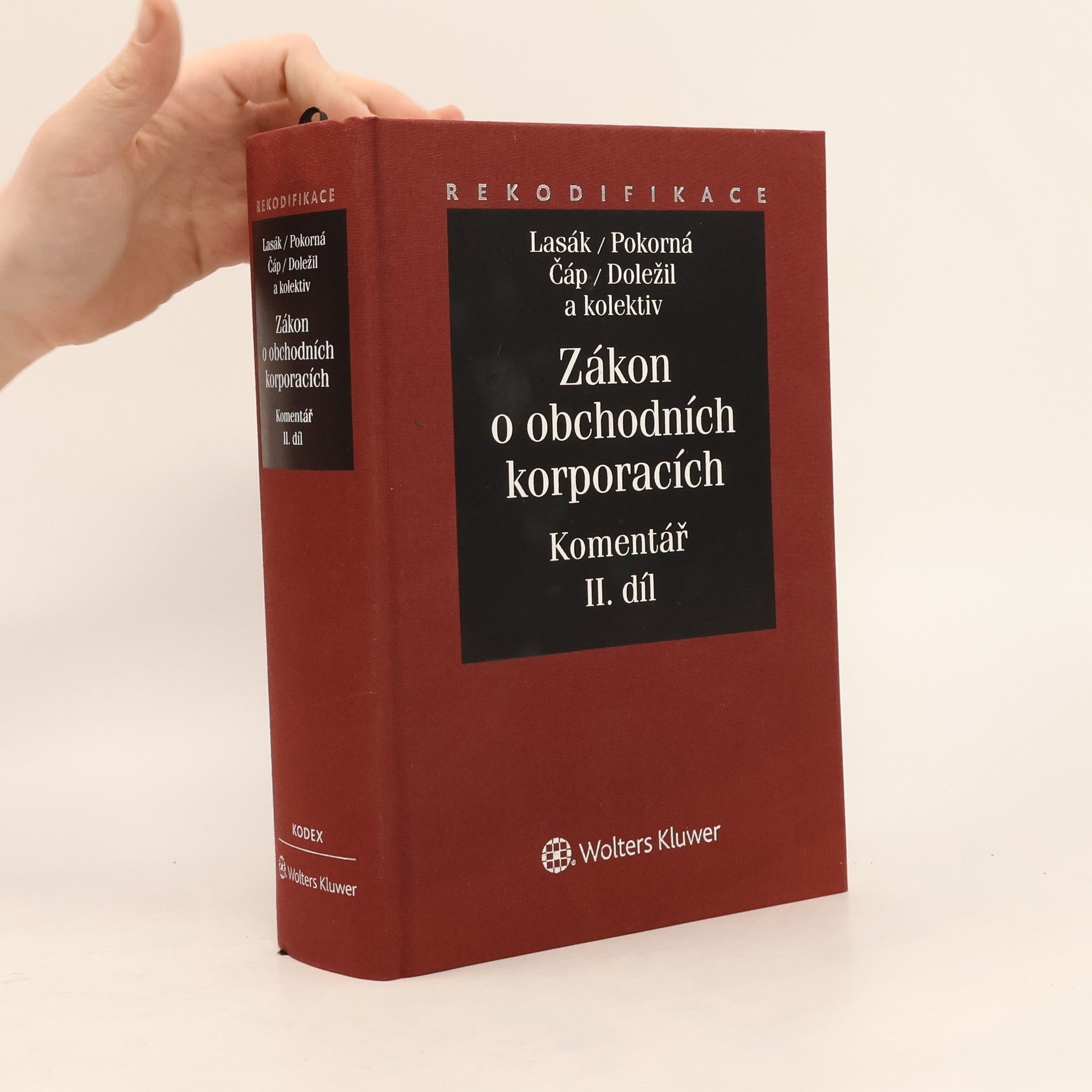 Kolektív autorov Zákon o obchodních korporacích. 1. a 2. díl.