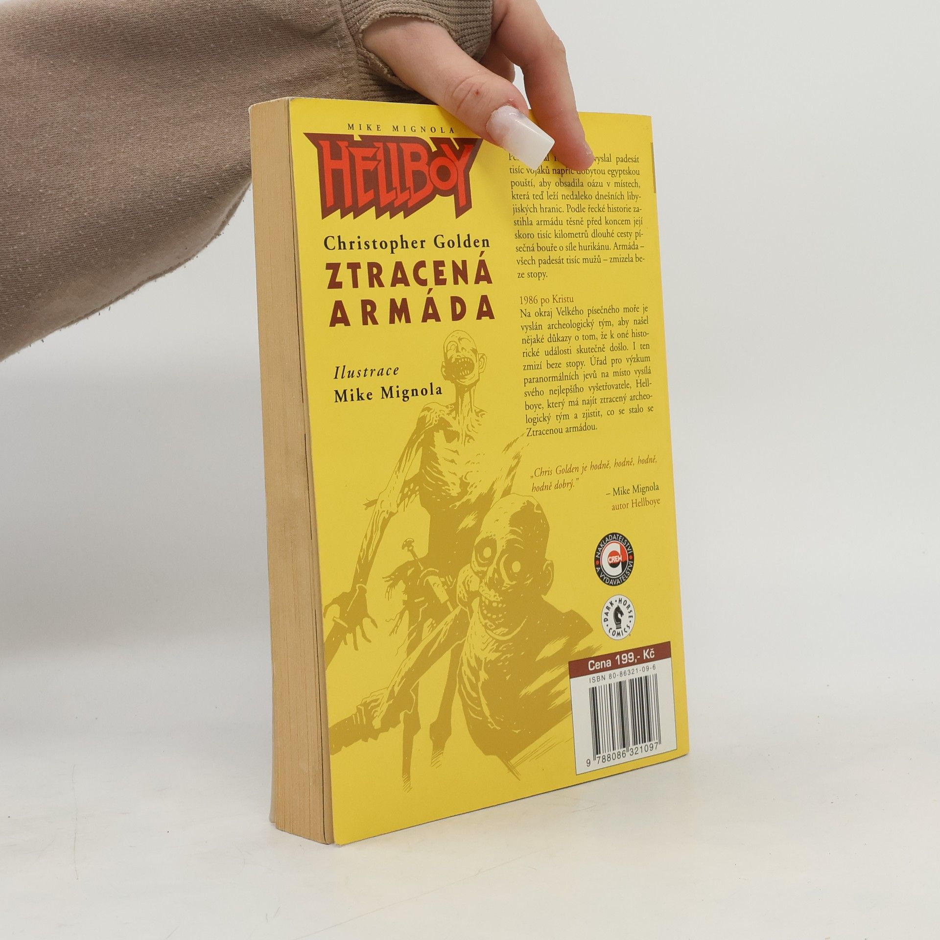 Christopher Golden Hellboy: Ztracená armáda