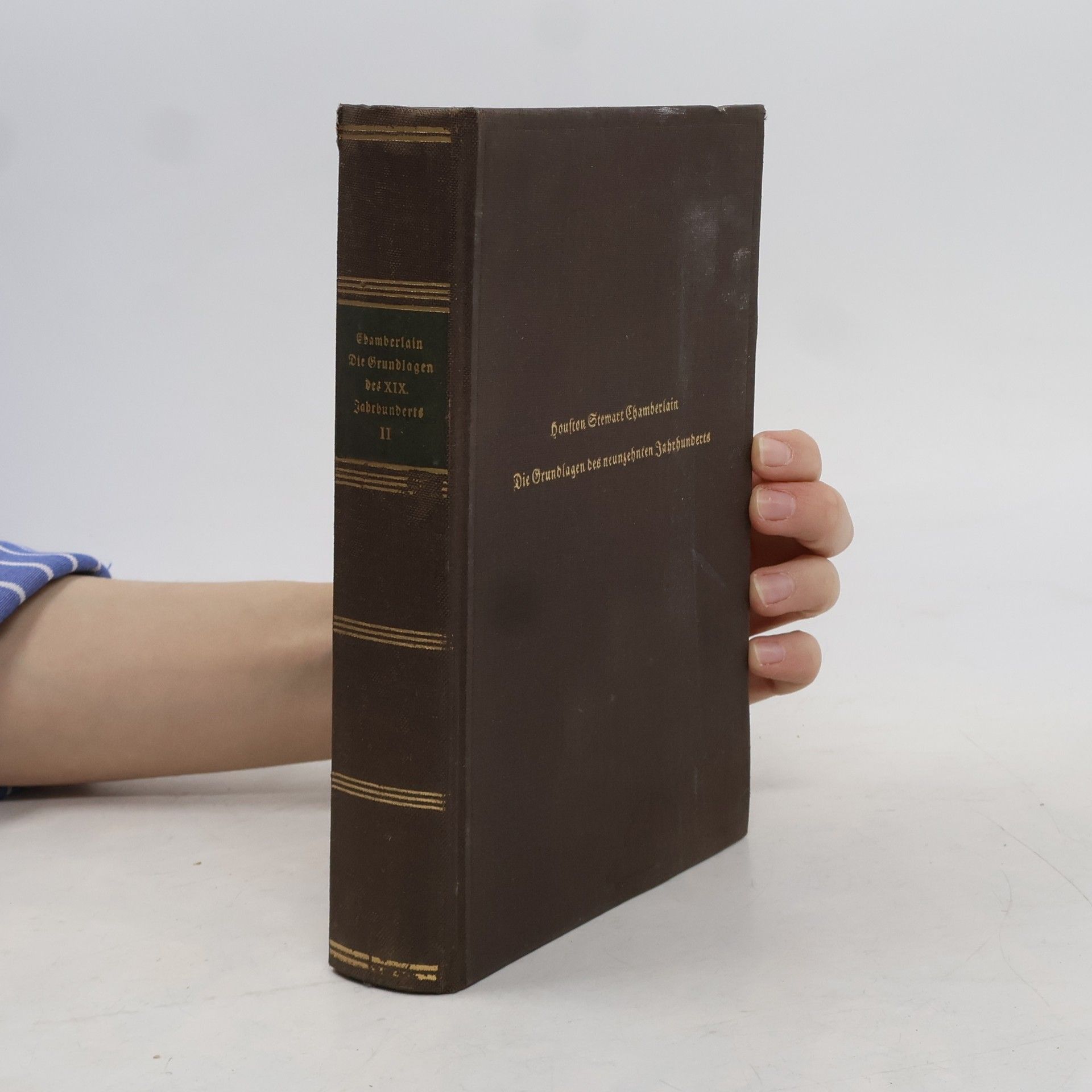 Houston Stewart Chamberlain Die Grundlagen des neunzehnten Jahrhunderts