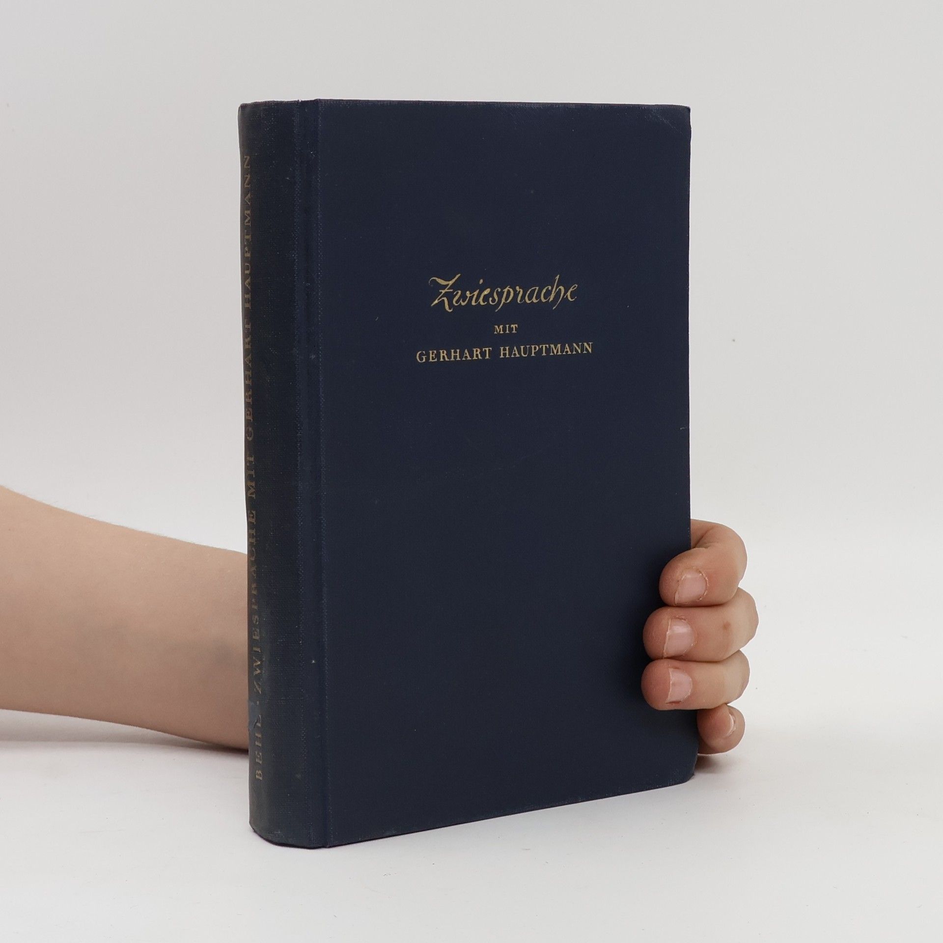 Zwiesprache mit Gerhart Hauptmann