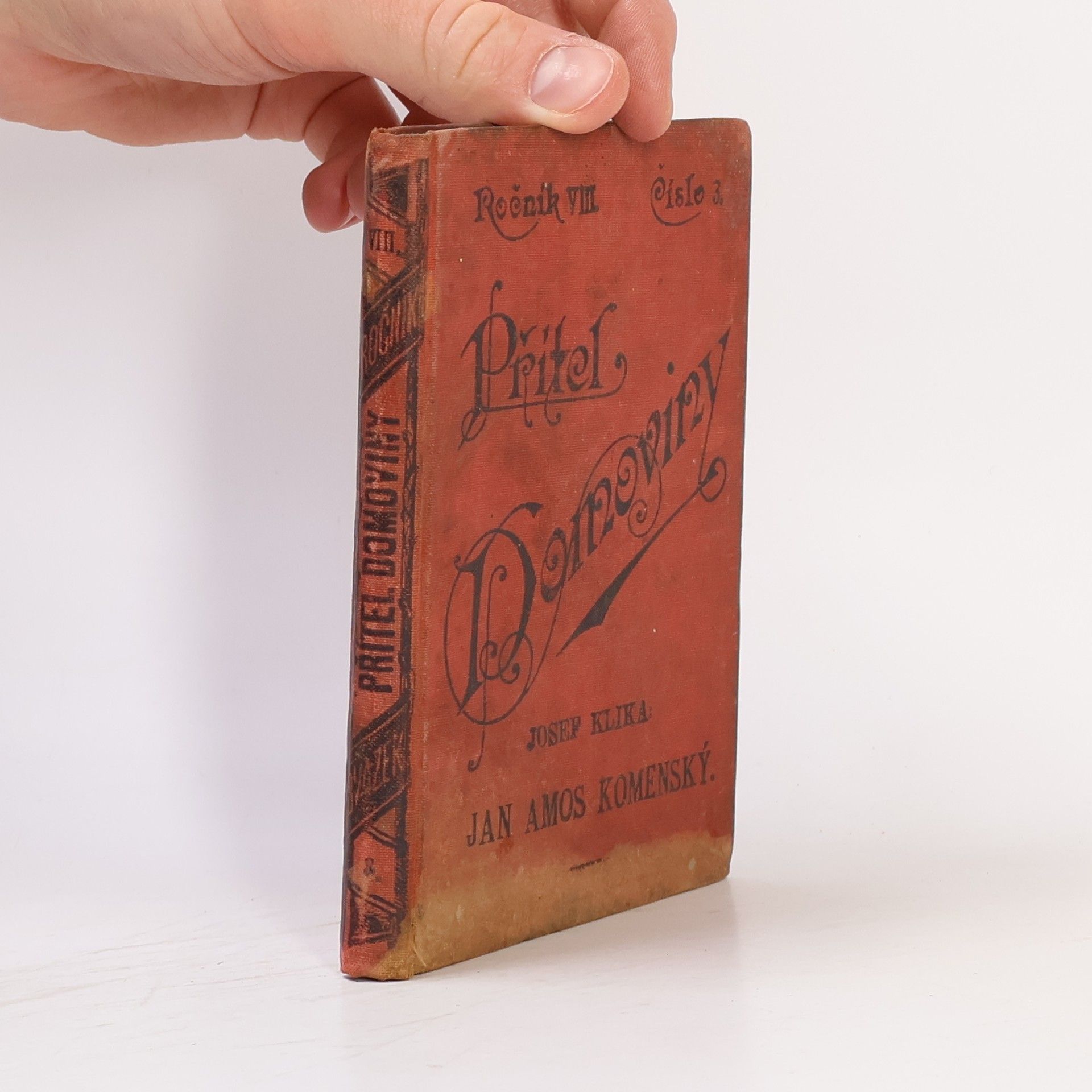 Josef Klika Přítel Domoviny Ročník VIII. číslo 3