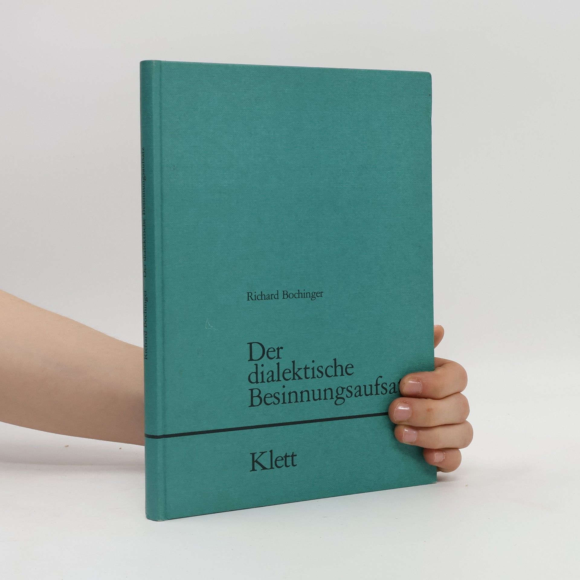 Der dialektische Besinnungsaufsatz