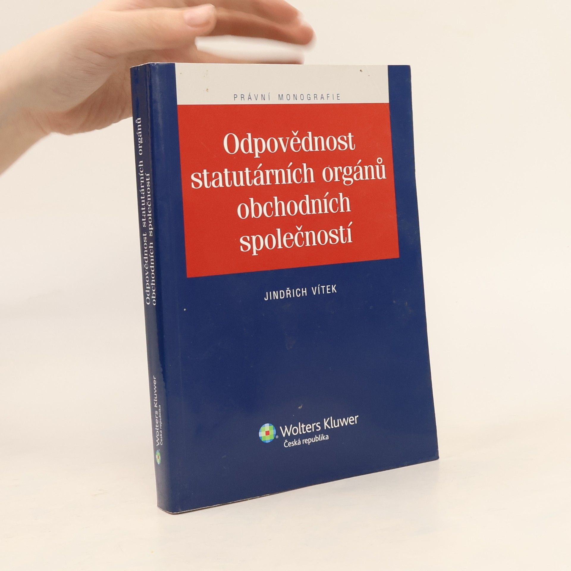 Jindřich Vítek Odpovědnost statutárních orgánů obchodních společností