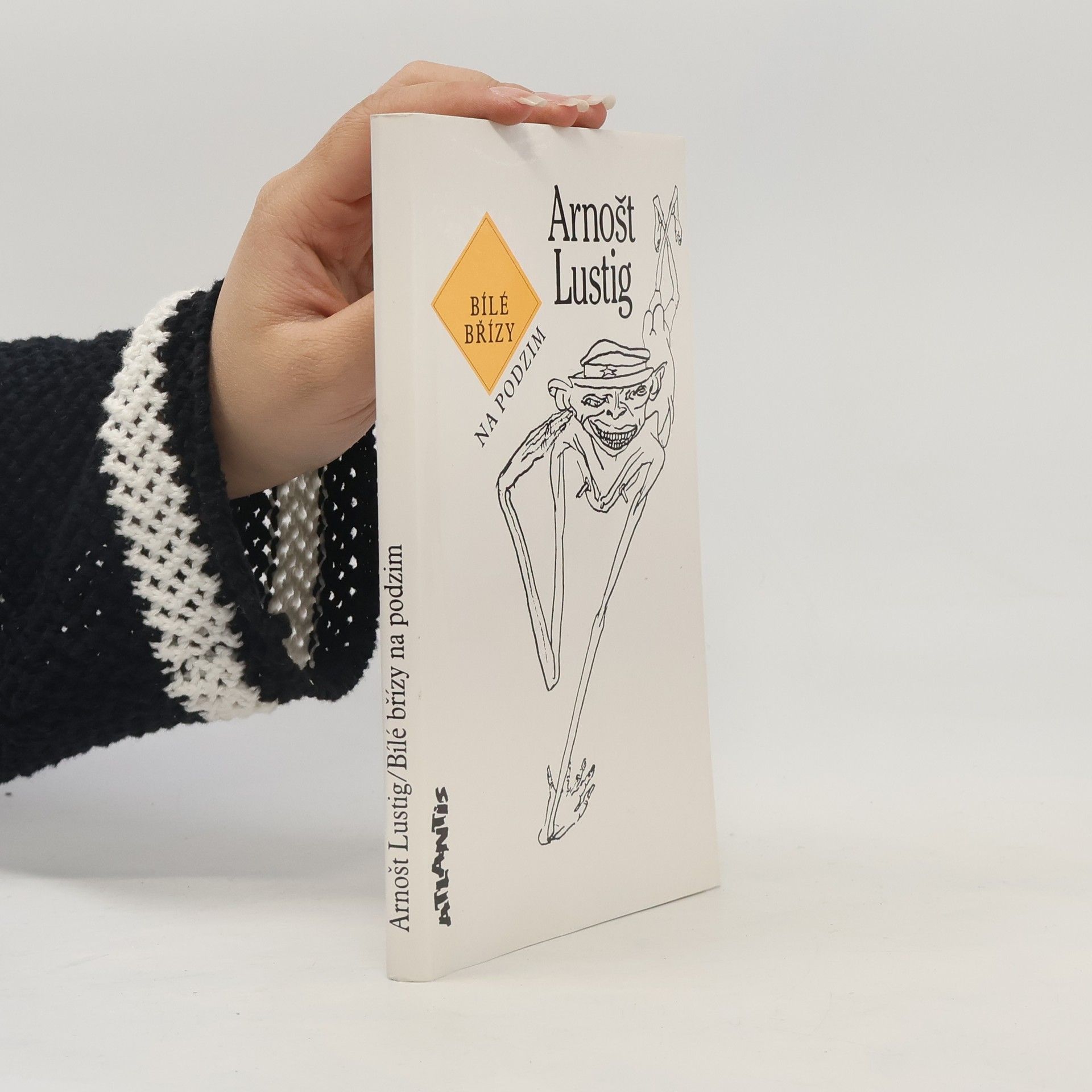 Bílé břízy na podzim