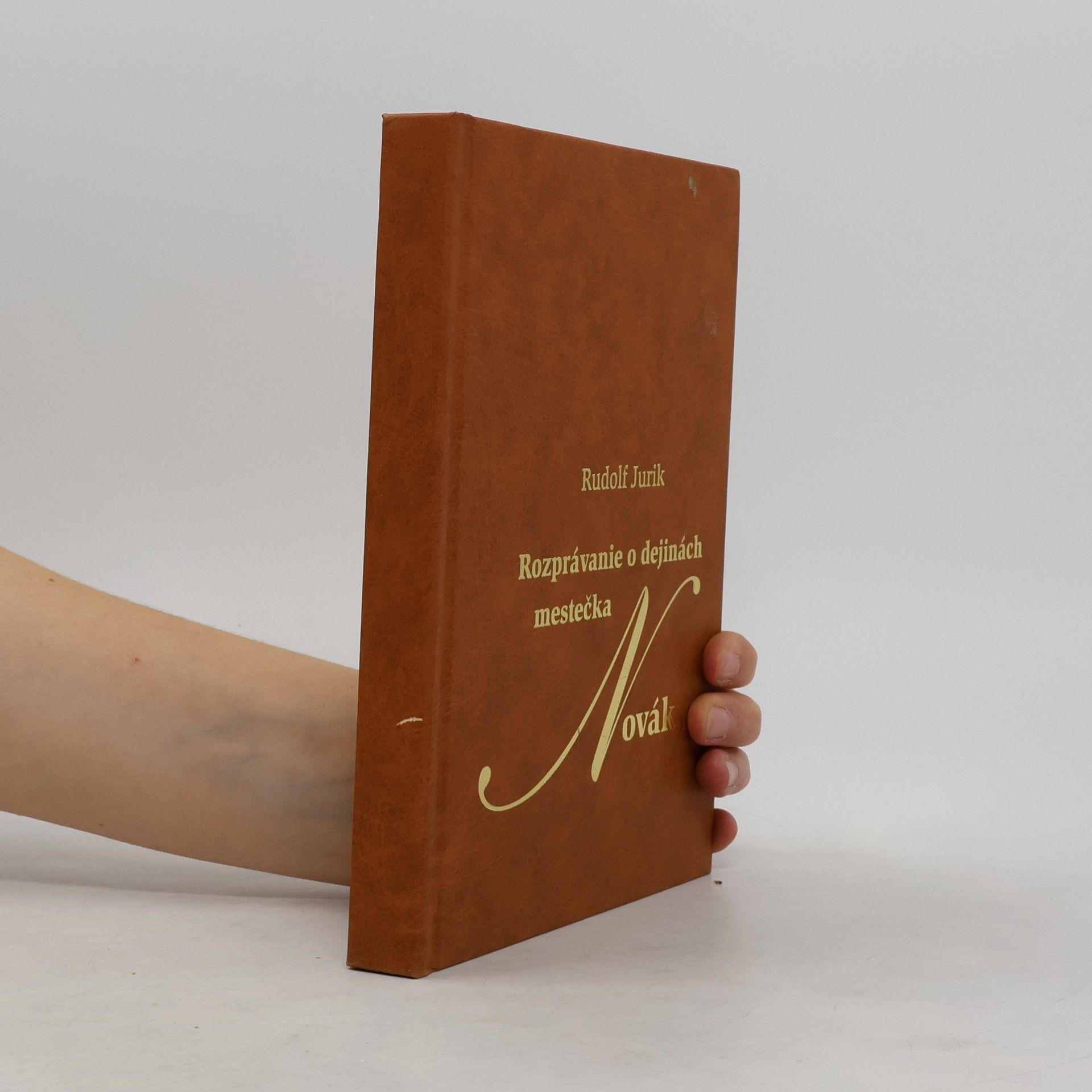 Rudolf Jurik Rozprávanie o dejinách mestečka Nováky