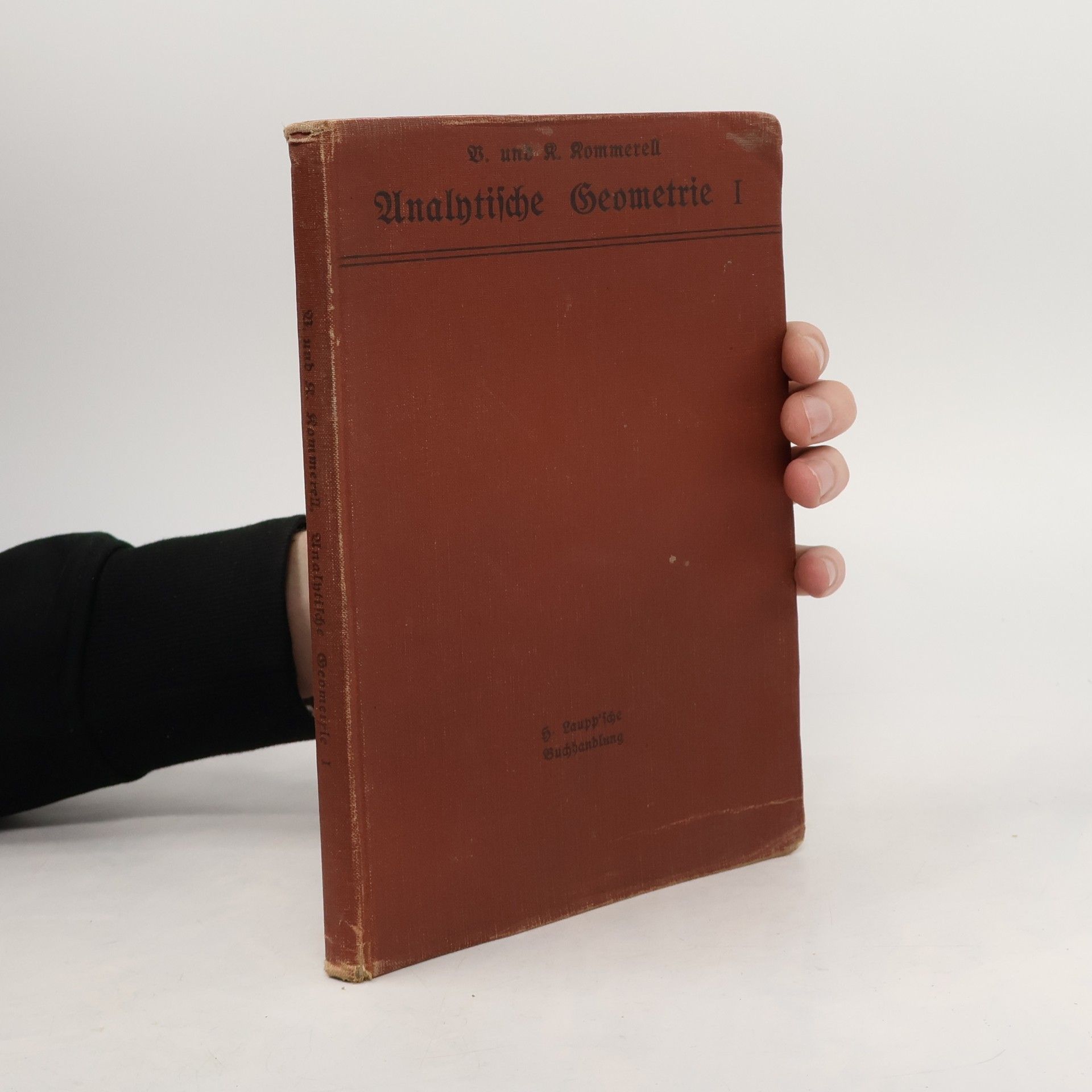 Viktor Kommerell Analytische Geometrie