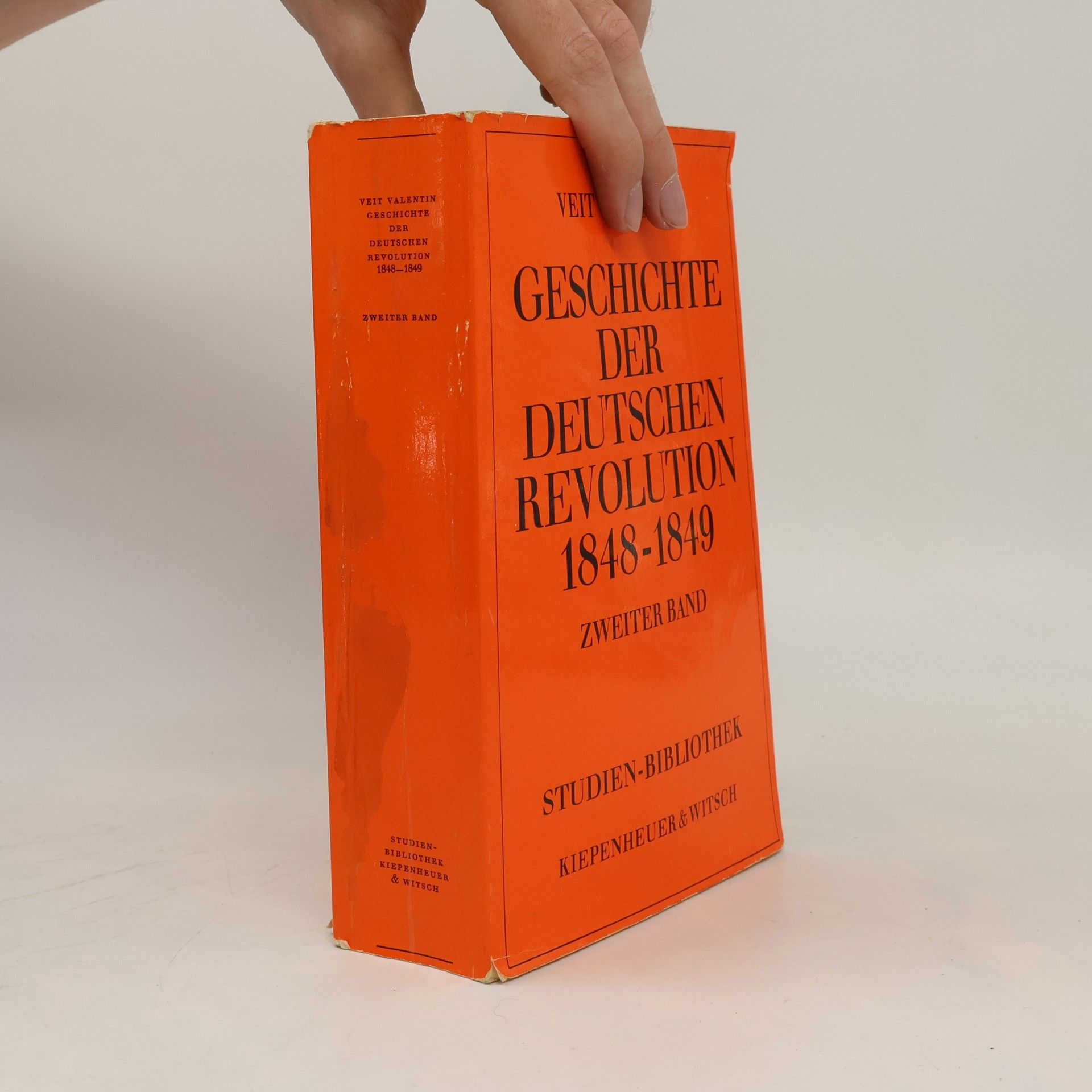 Veit Valentin Geschichte der deutschen Revolution von 1848-1849. Band II.