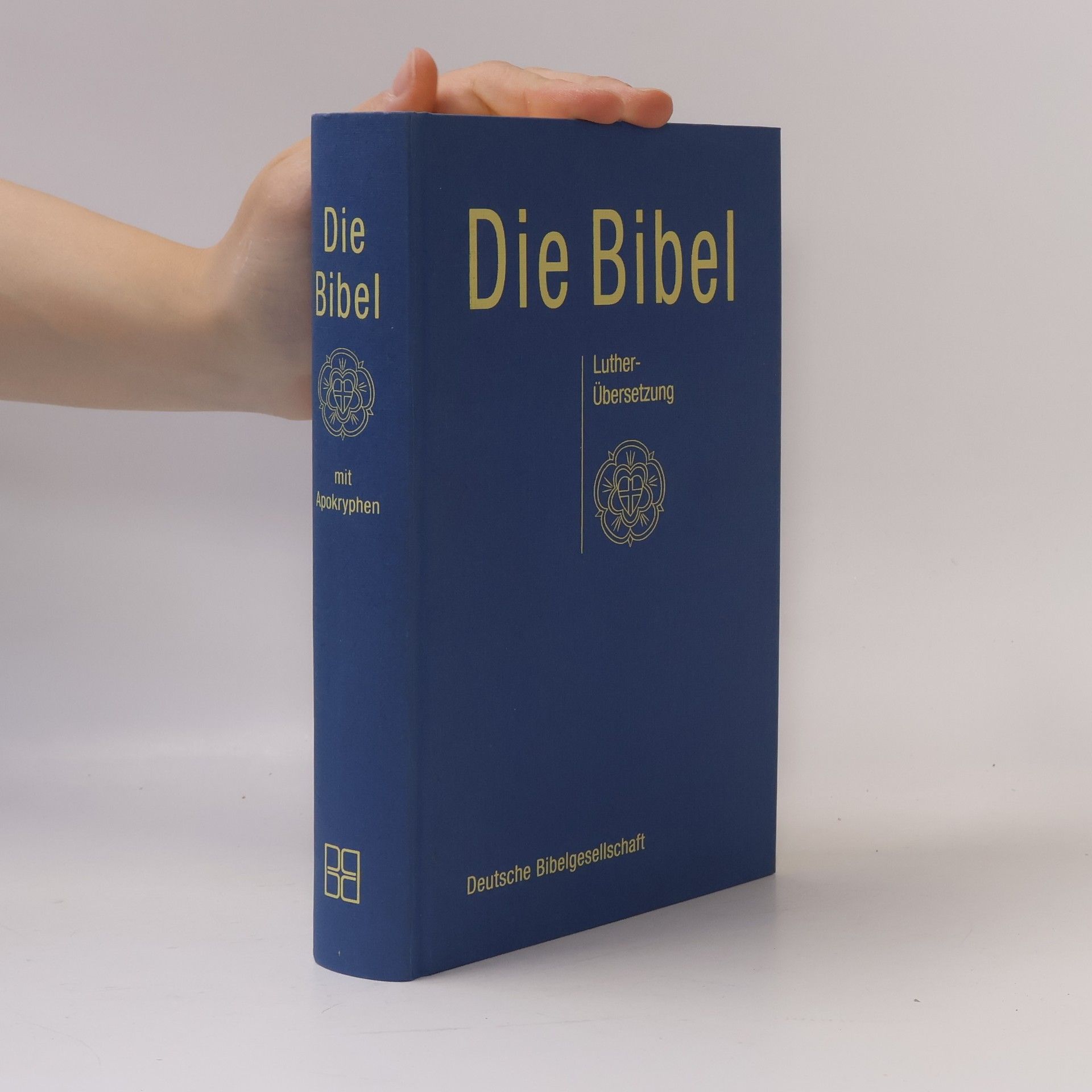 Kolektív autorov Die Bibel, nach Martin Luther, Standardbibel mit Apokryphen, schwarz