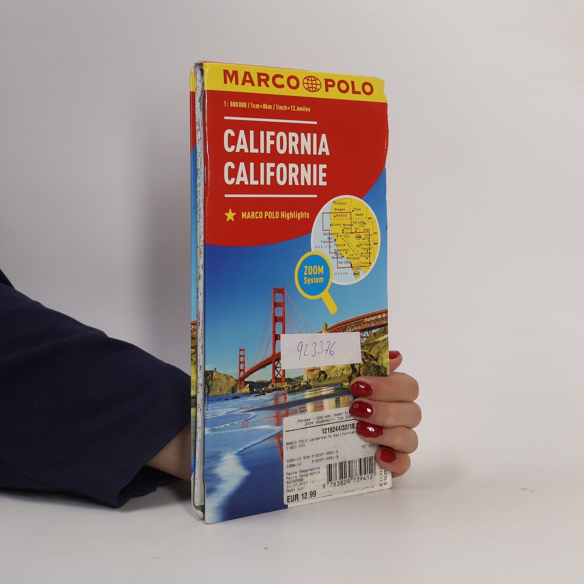 MairDuMont Marco Polo Länderkarte Kalifornien 1:800 000