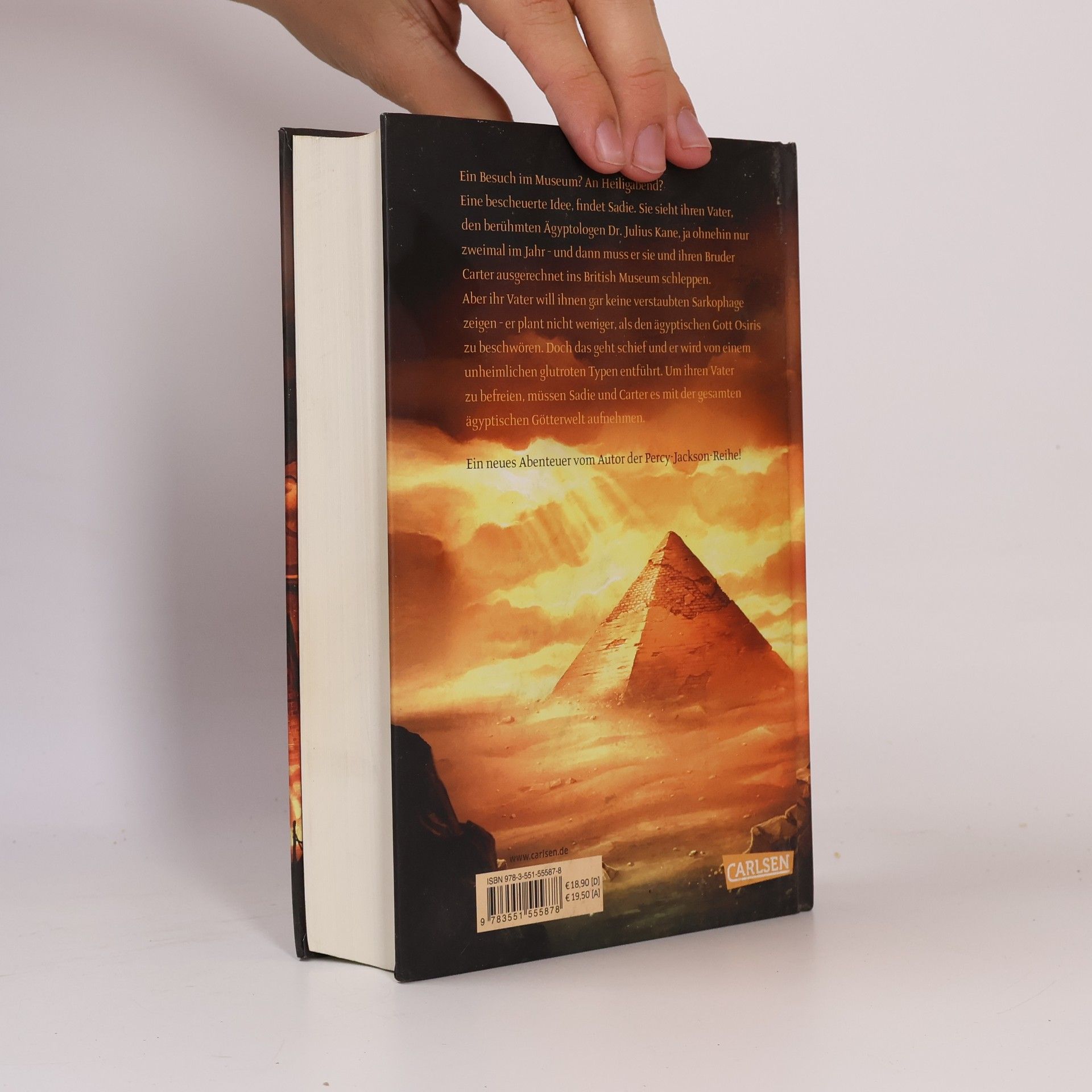 Rick Riordan Die Kane-Chroniken 1. Die rote Pyramide