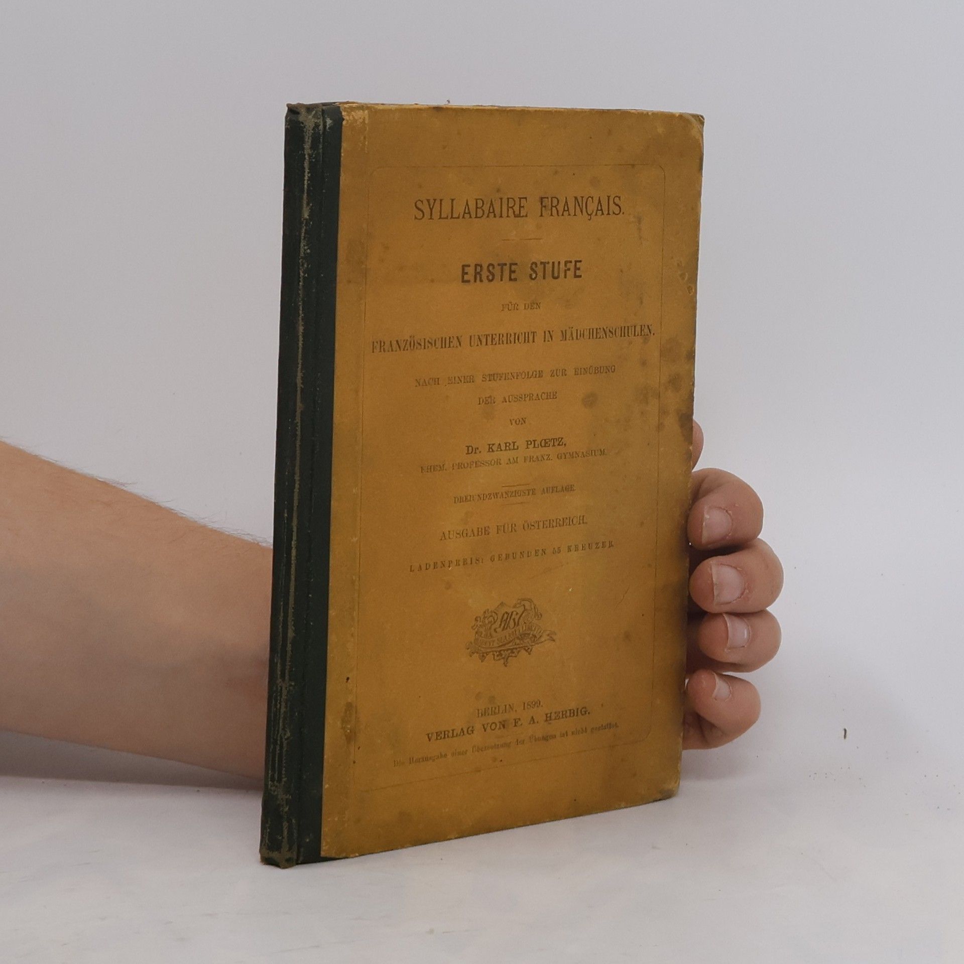 Syllabaire Français. Erste Stufe