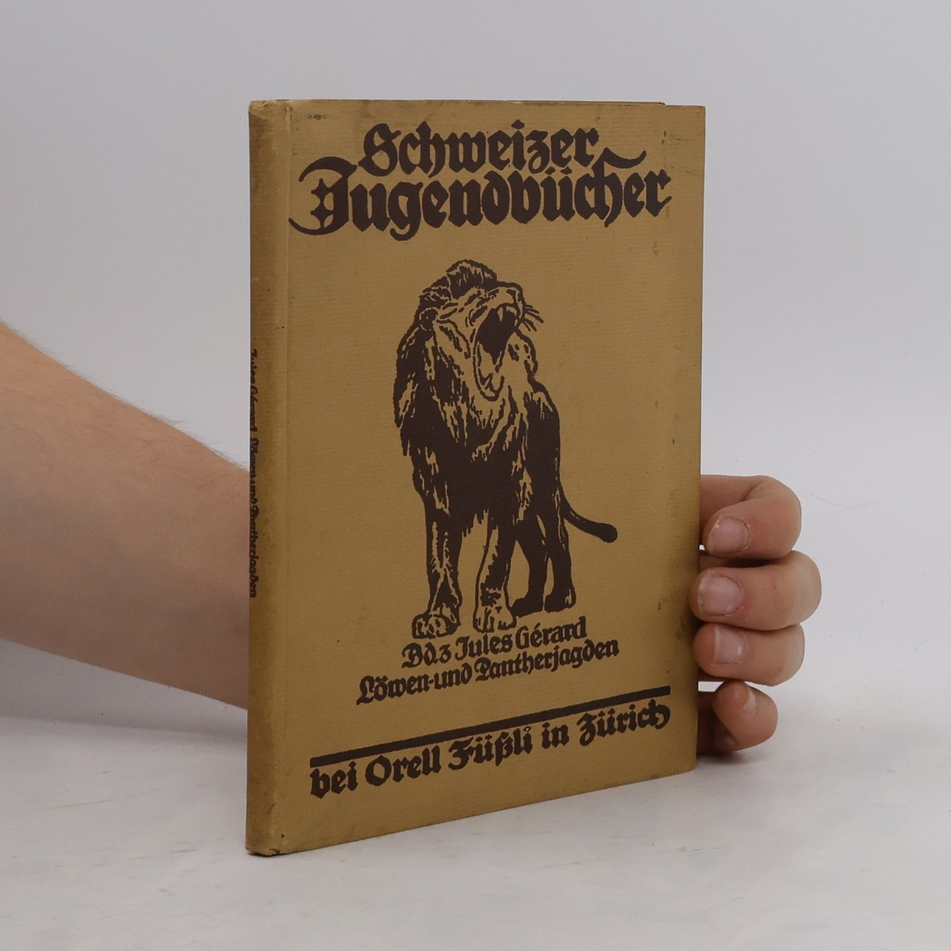 Jules Gérard Löwen und Pantherjagden