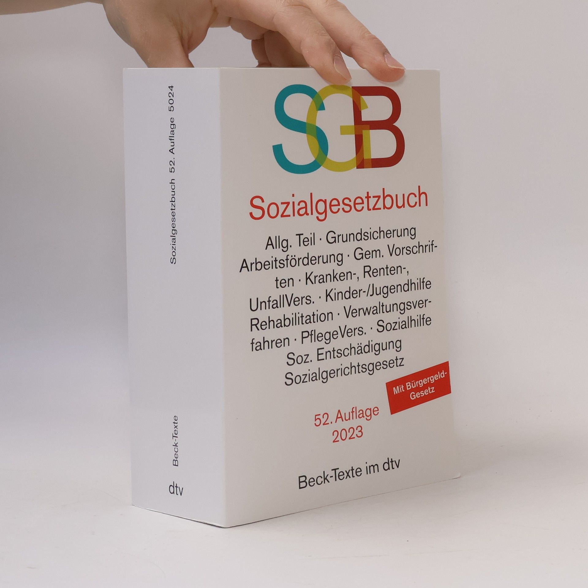 Autores varios Sozialgesetzbuch mit Sozialgerichtsgesetz