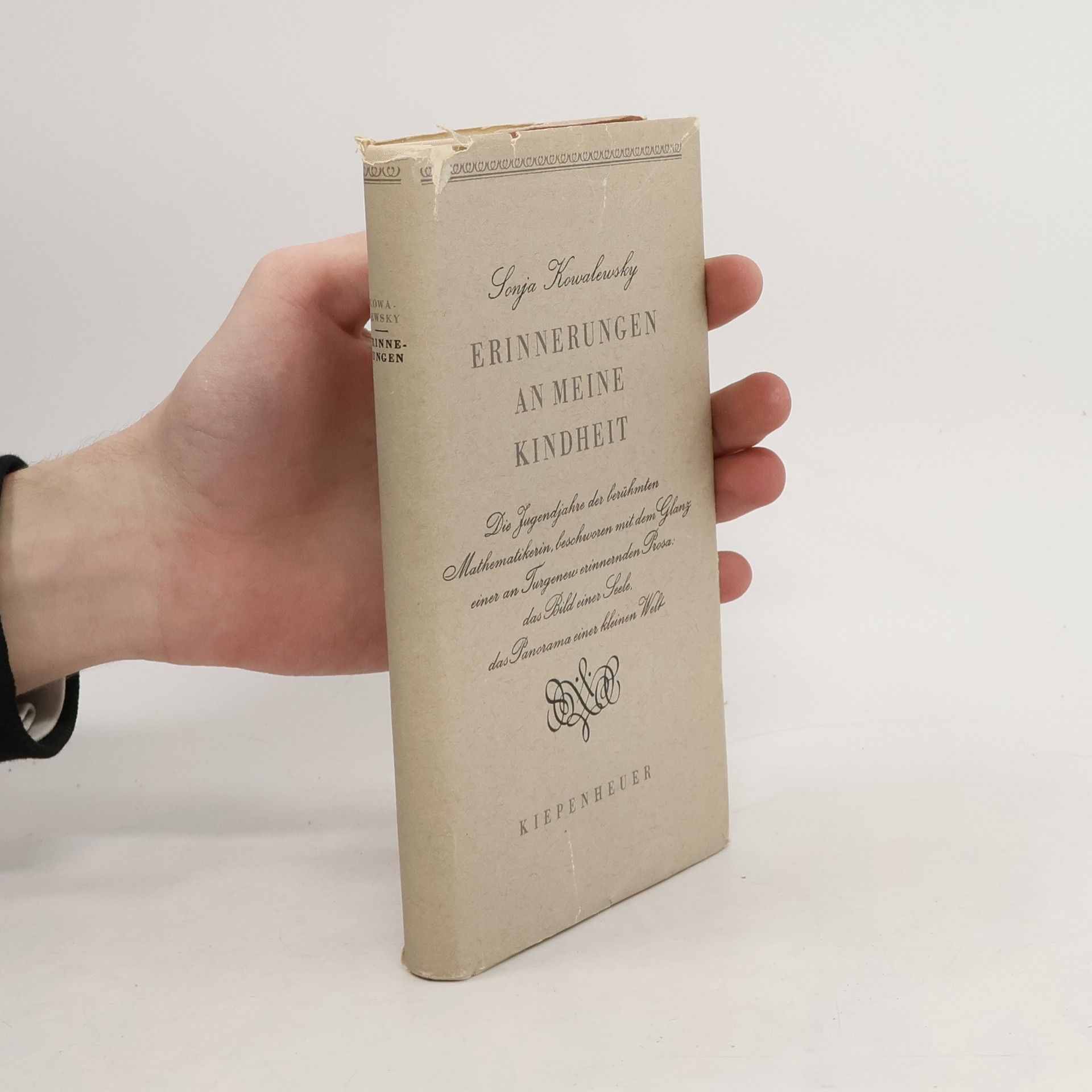 Sonja Kowalewsky Erinnerungen an meine kindheit