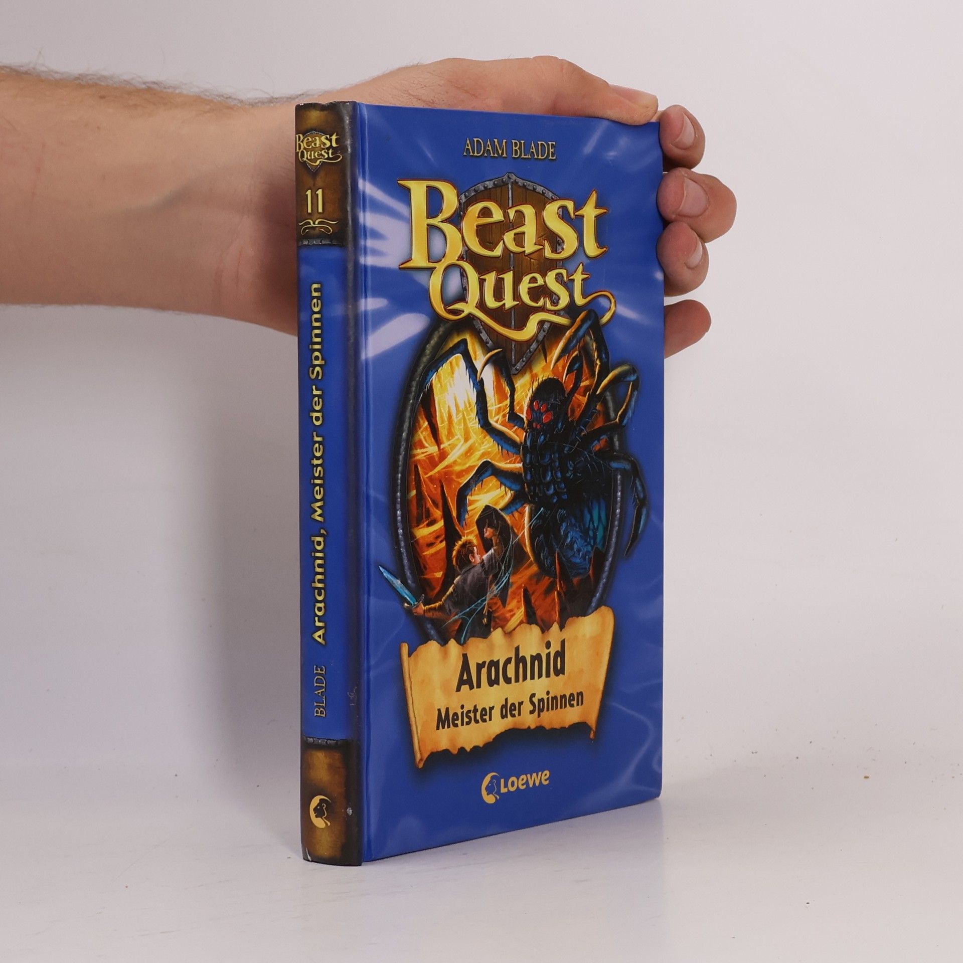 Adam Blade Beast Quest 11. Arachnid, Meister der Spinnen