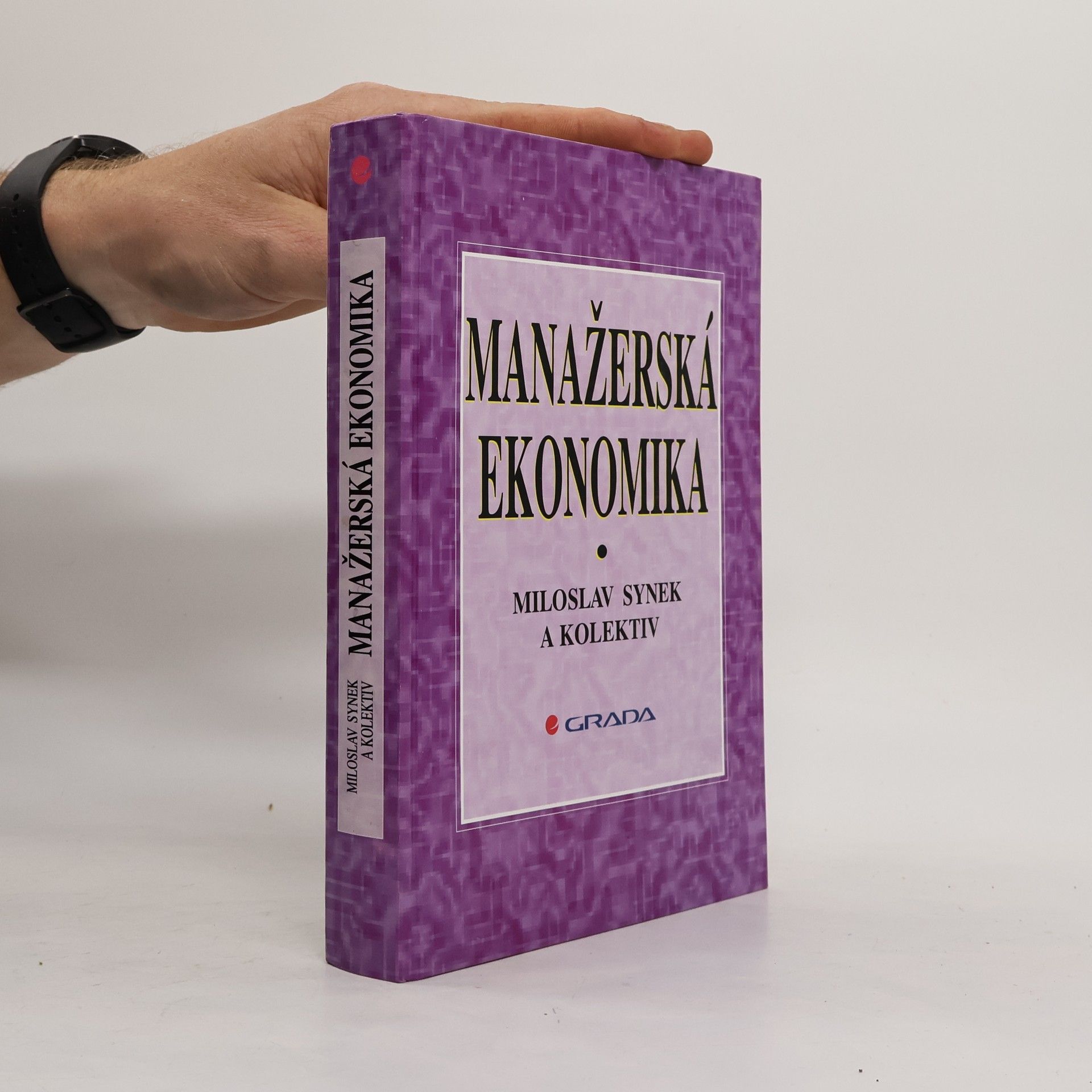 Miloslav Synek Manažerská ekonomika