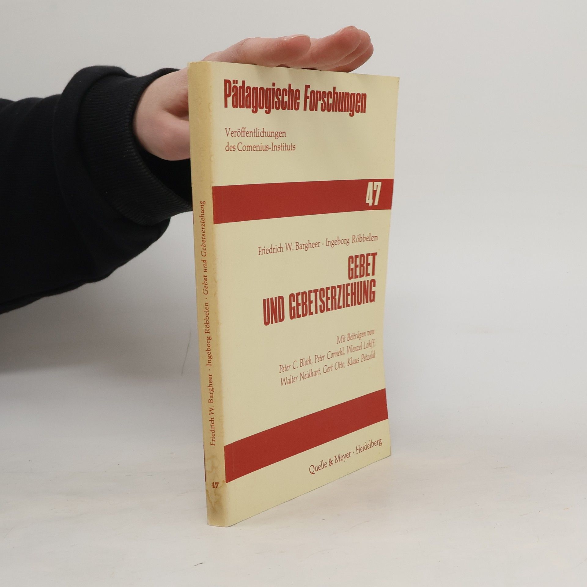 Fritz Weidmann Gebet und Gebetserziehung