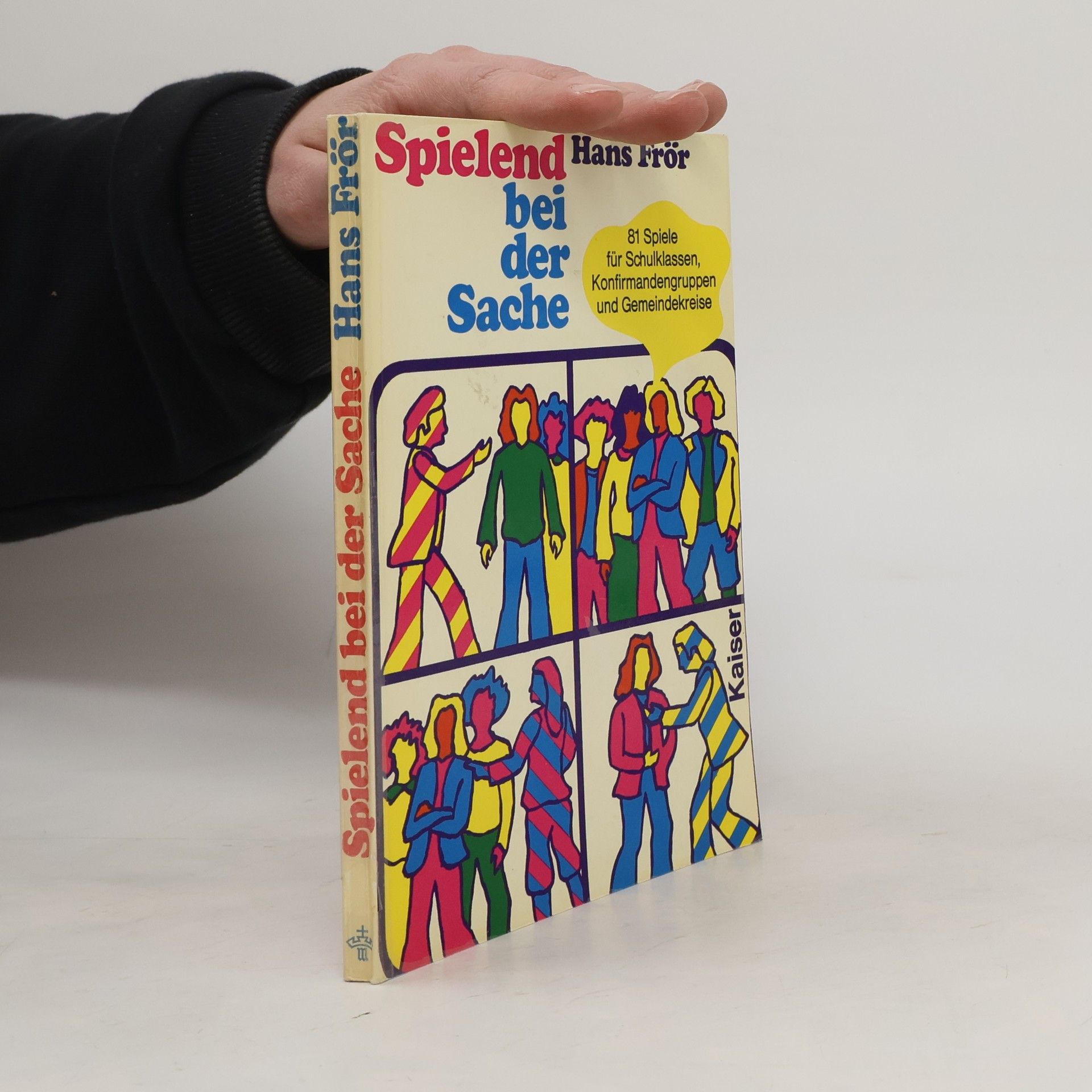 Hans Frör Spielend bei der Sache