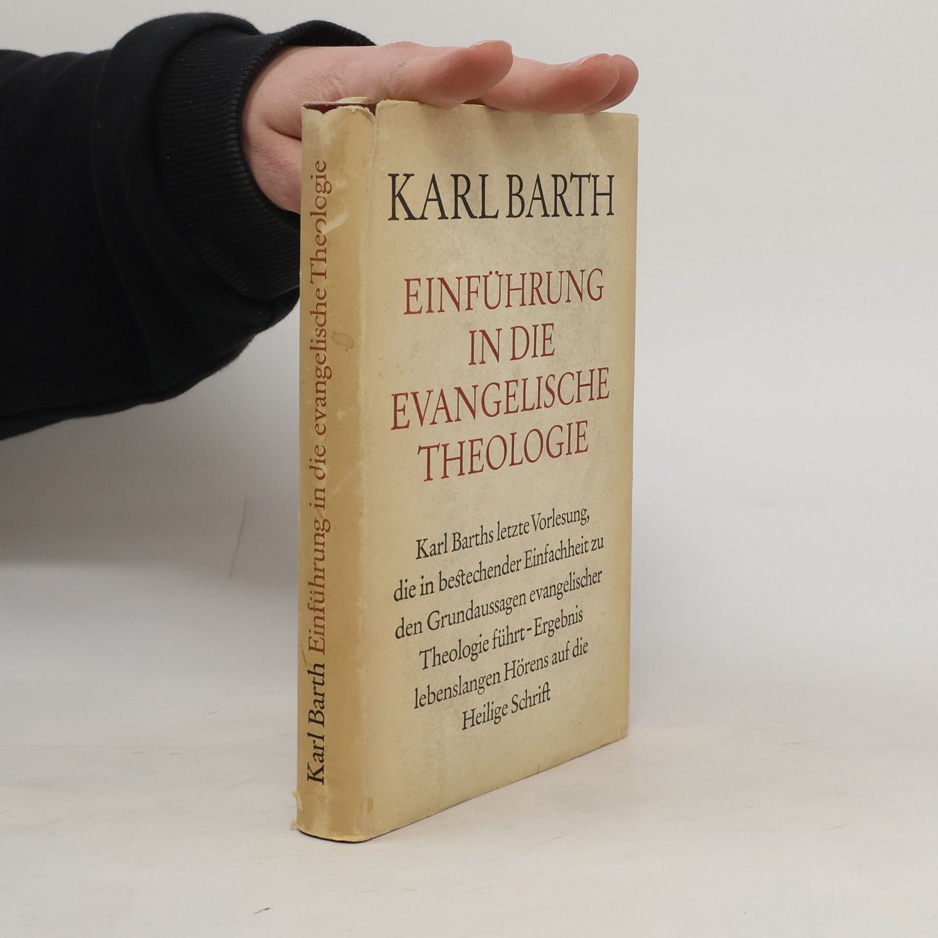 Karl Barth Einführung in die evangelische Theologie