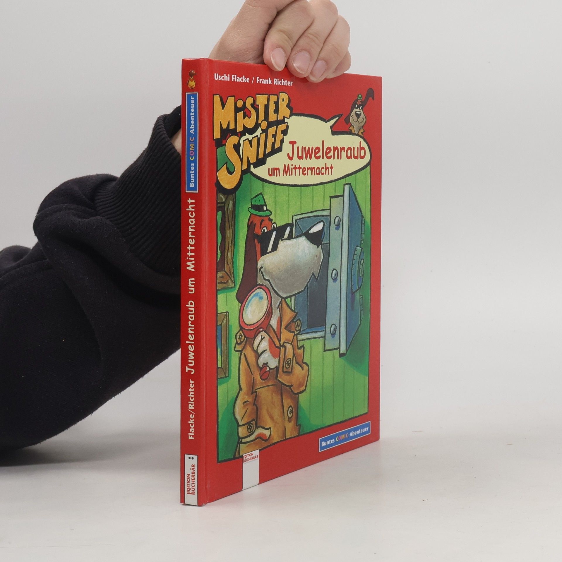 Uschi Flacke Buntes Comic-Abenteuer: Mister Sniff - Juwelenraub um Mitternacht