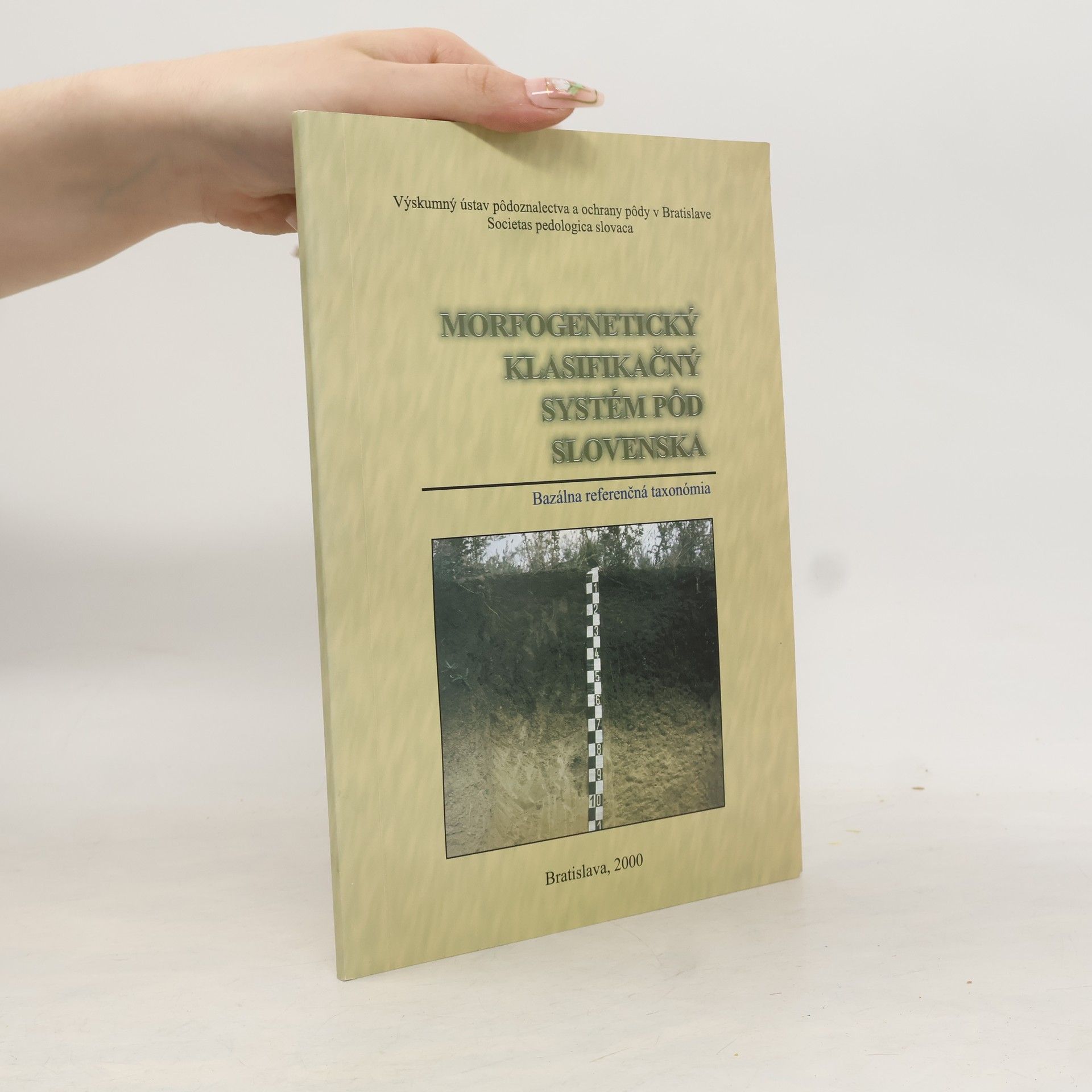 Jaroslava Sobocká Morfogenetický klasifikačný systém pôd Slovenska