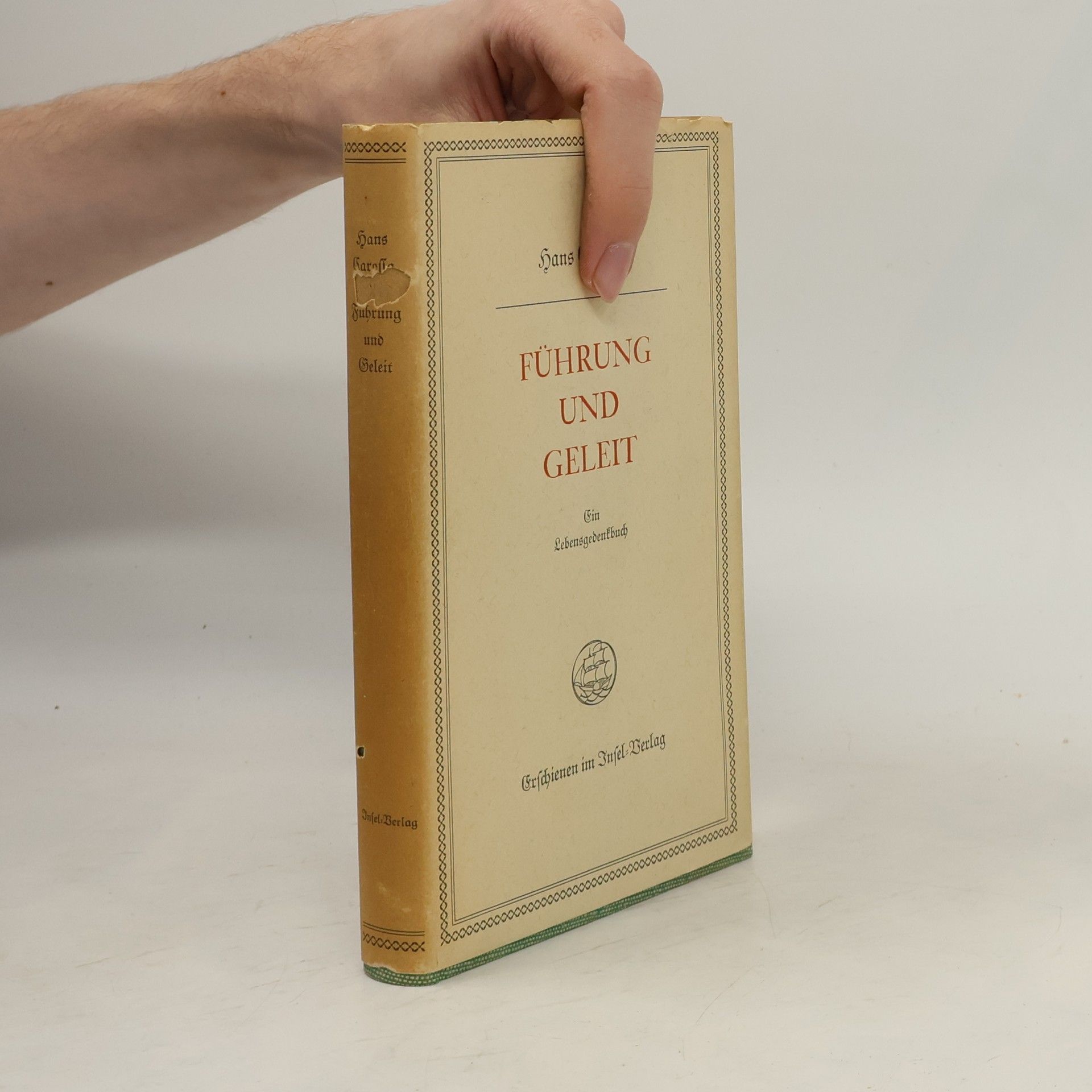 Hans Carossa Führung und Geleit