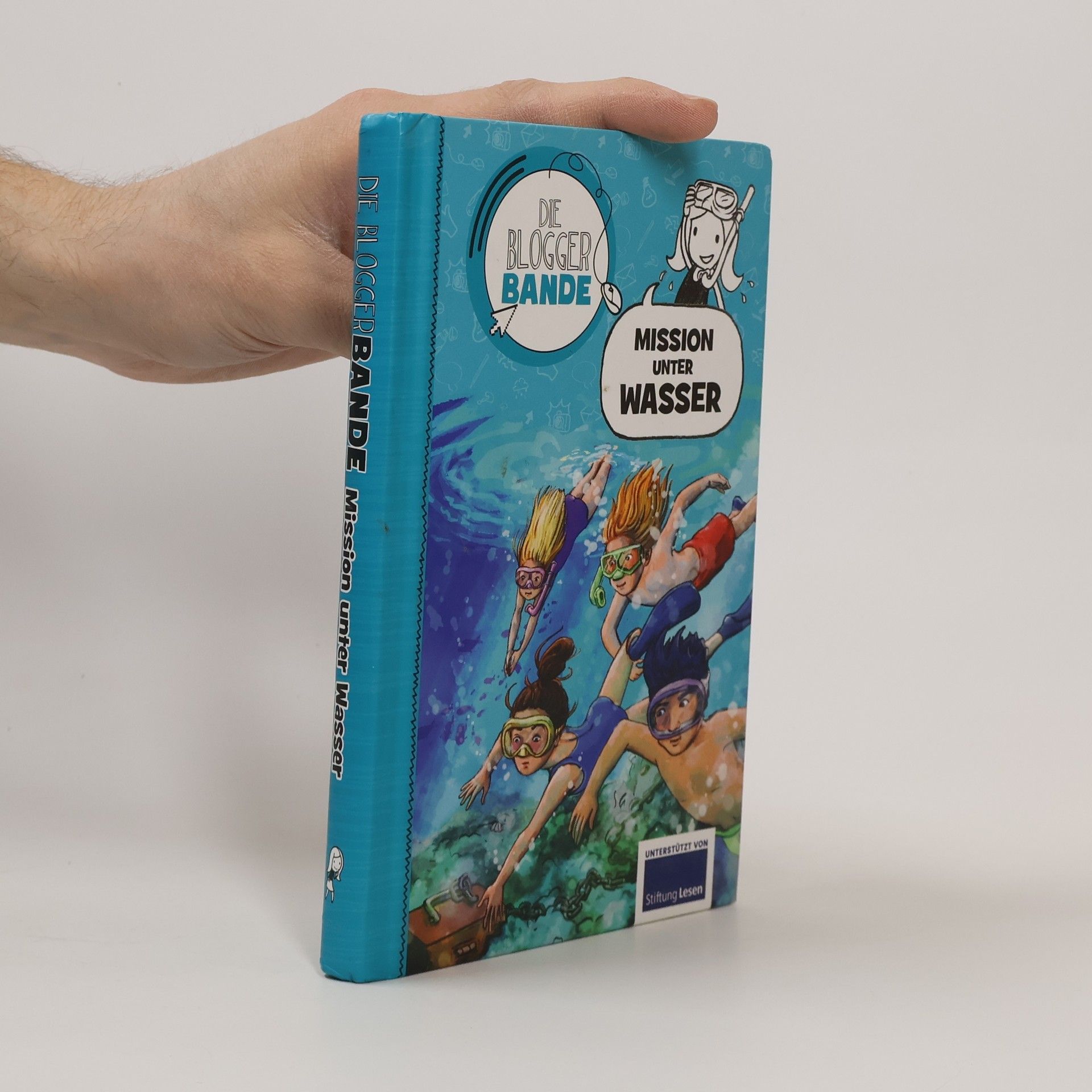 Julia Breitenöder Die Blogger Bande. Mission unter Wasser