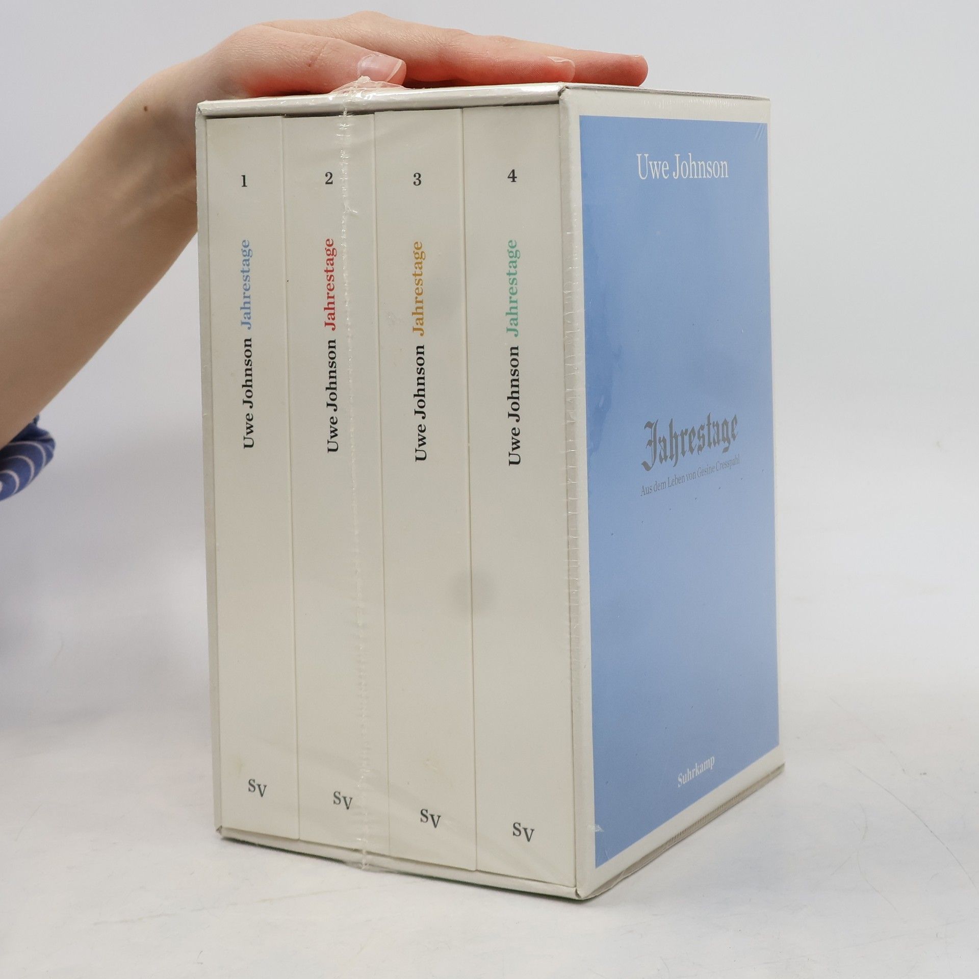 Uwe Johnson Jahrestage, 4 Bde.