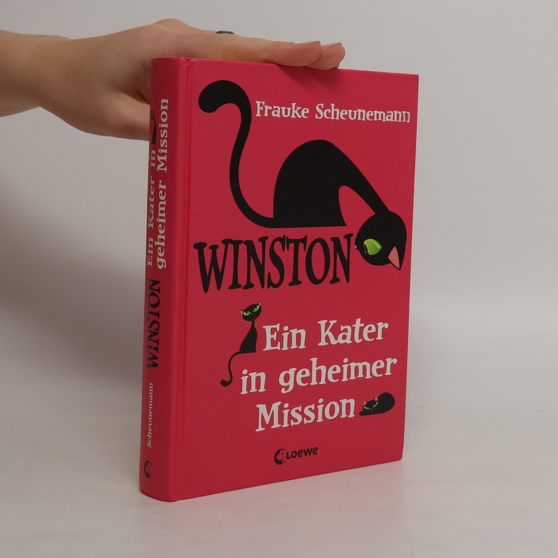 Frauke Scheunemann Winston: ein Kater in geheimer Mission
