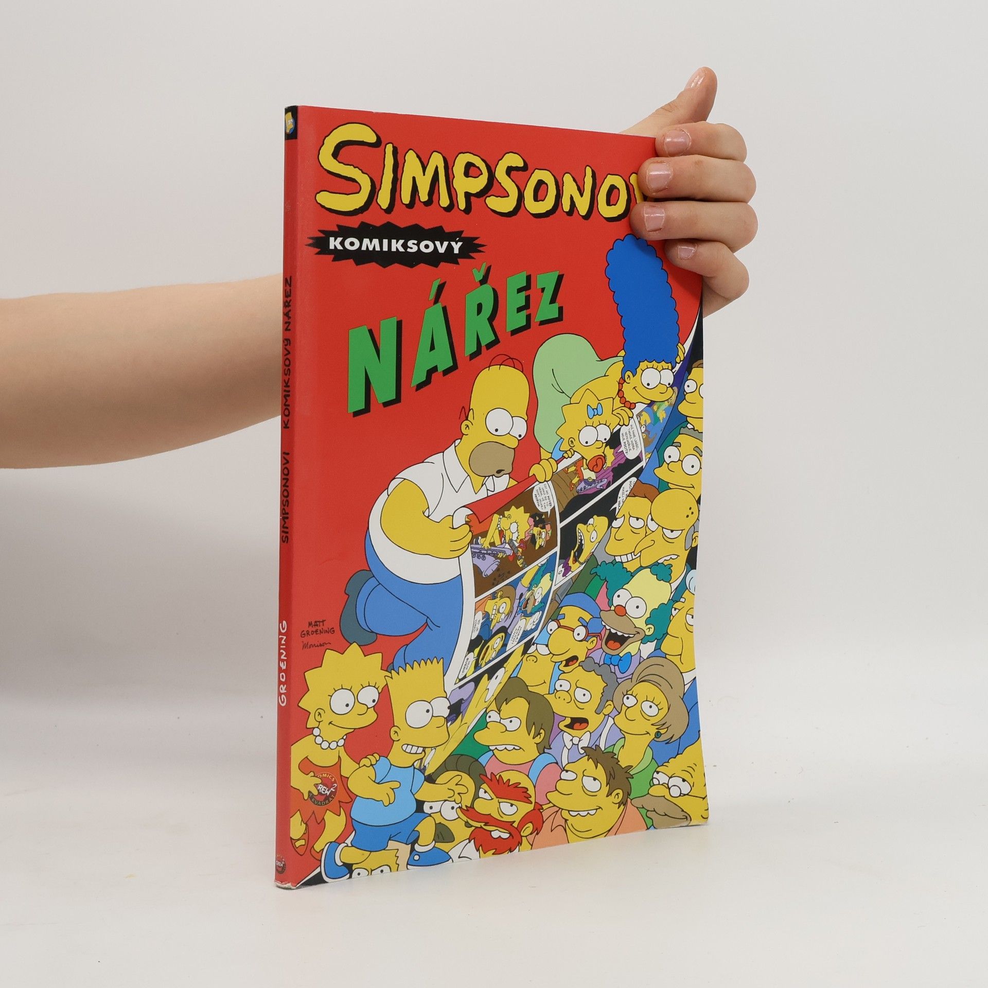 Matt Groening Simpsonovi. Komiksový nářez
