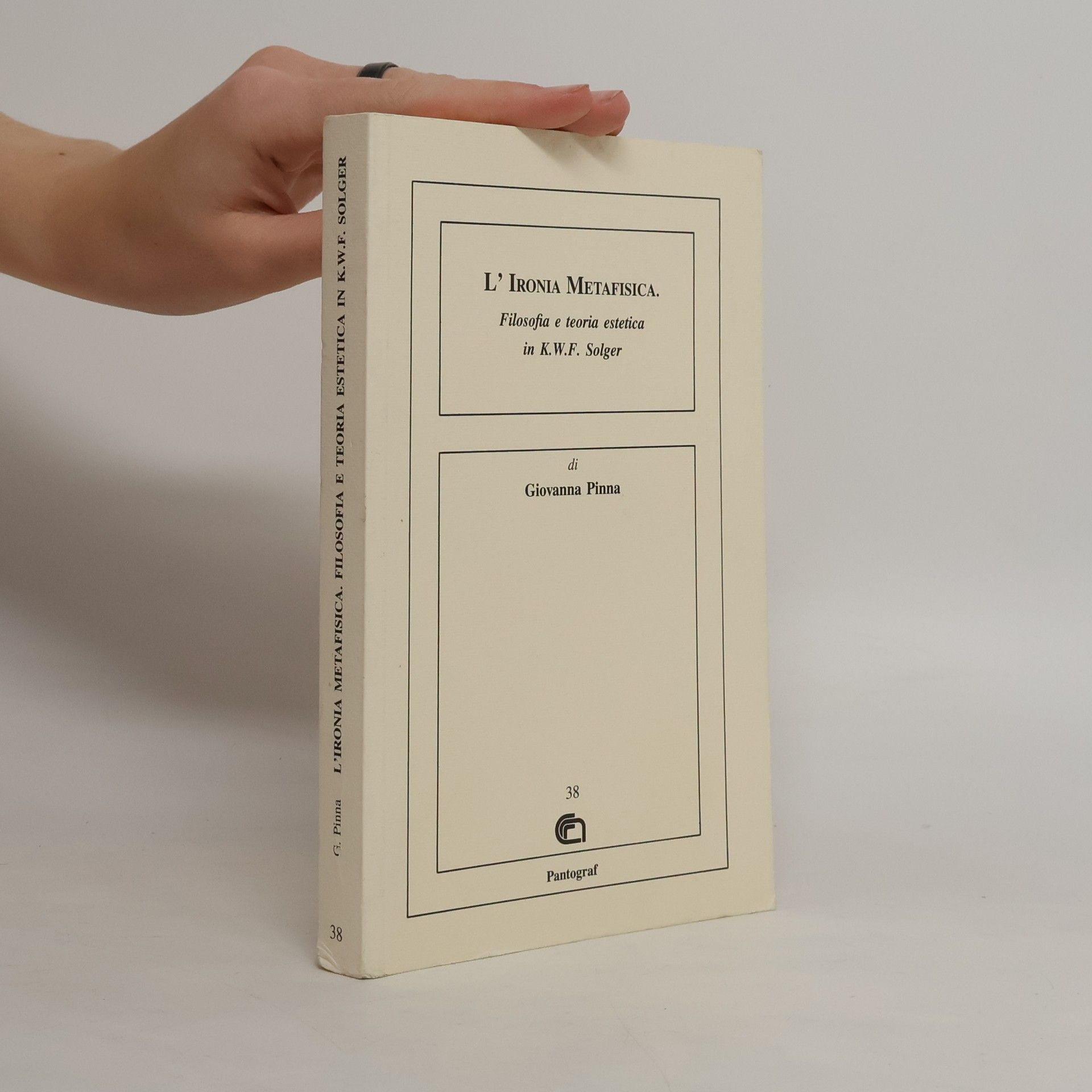 Giovanna Pinna L' ironia metafisica