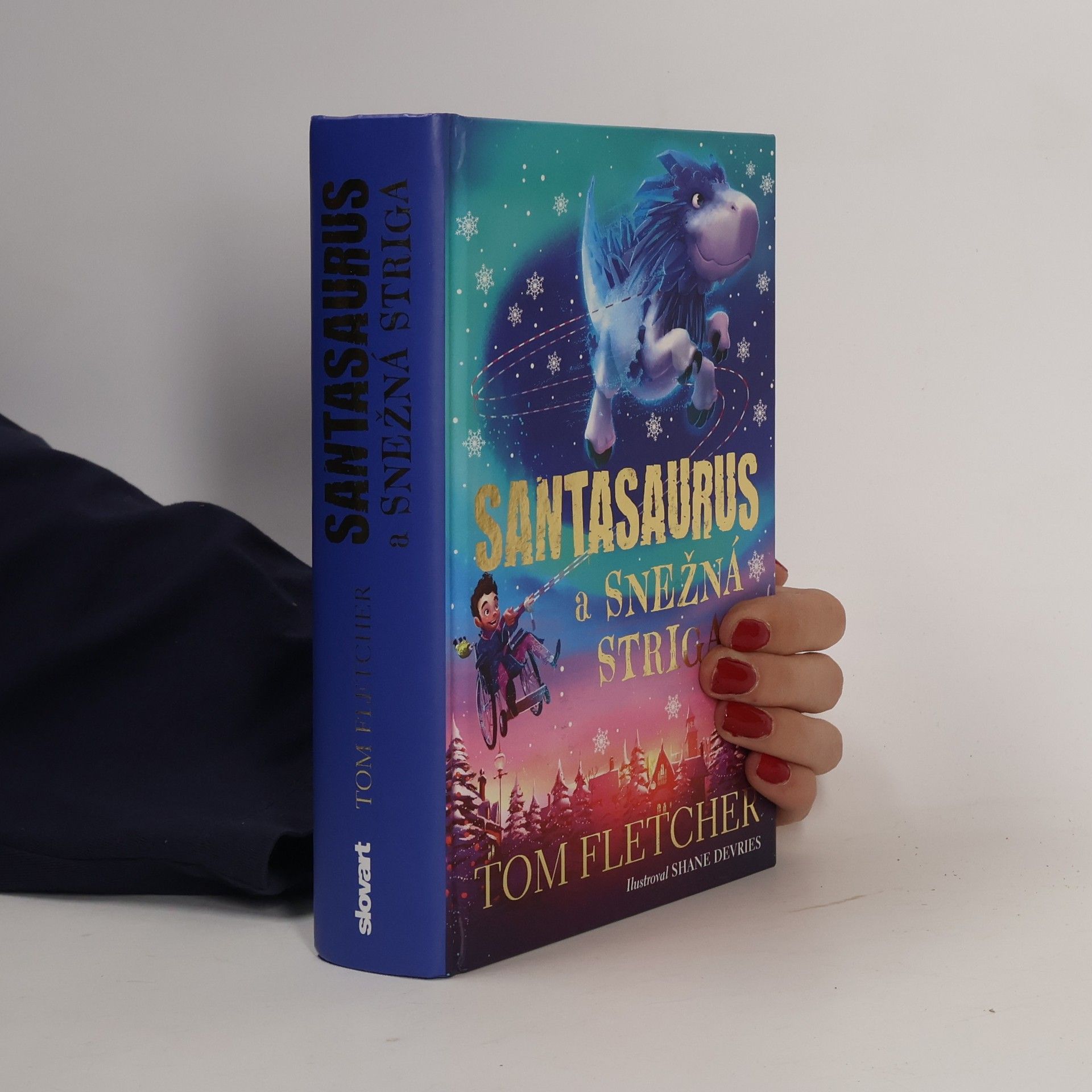 Tom Fletcher Santasaurus a snežná striga