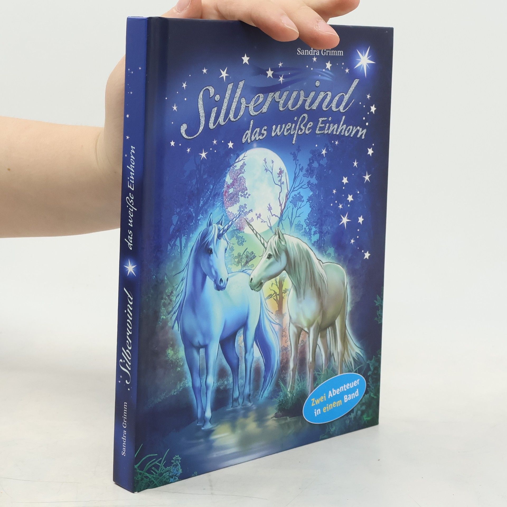 Sandra Grimm Silberwind, das weiße Einhorn