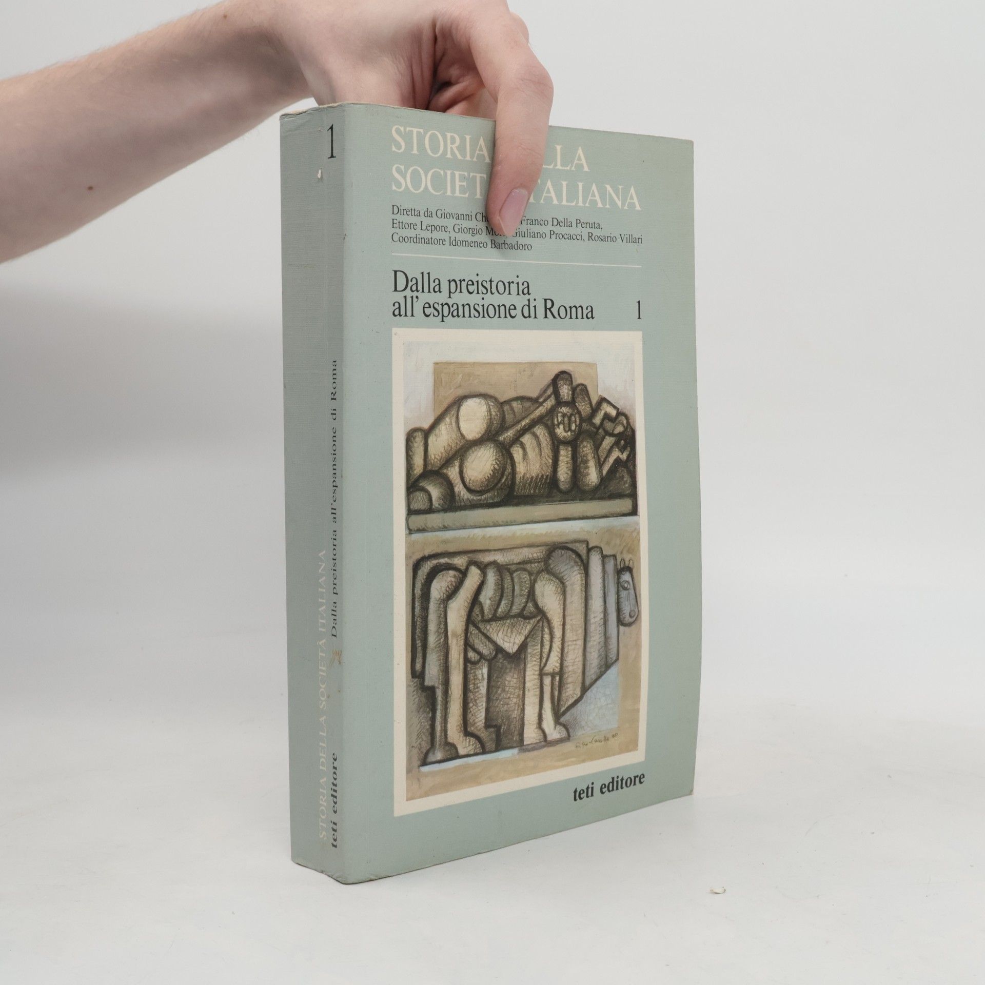 Kolektiv autorů Dalla preistoria all'espansione di Roma 1
