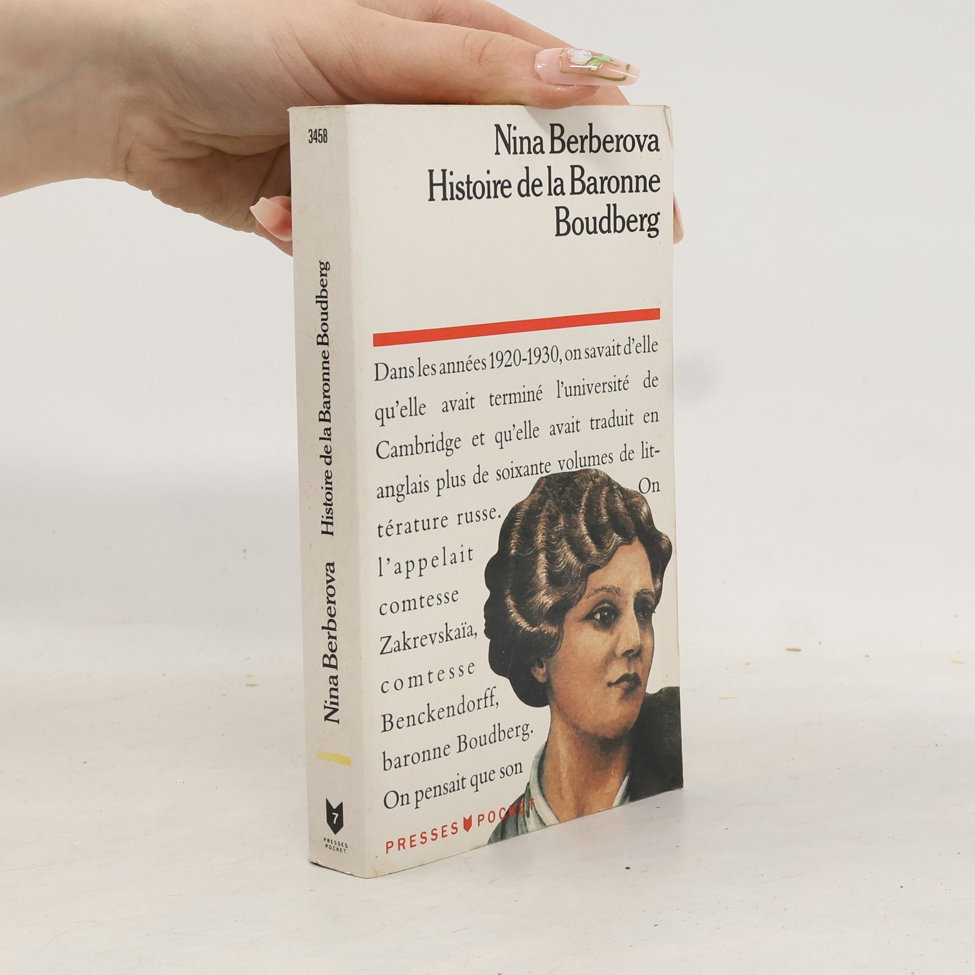 Nina Nikolajevna Berberova Histoire de la Baronne Boudberg