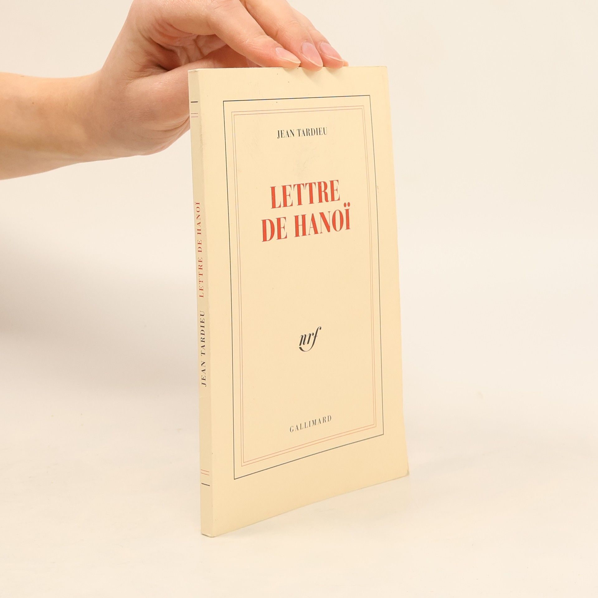 Jean Tardieu Lettre de Hanoï