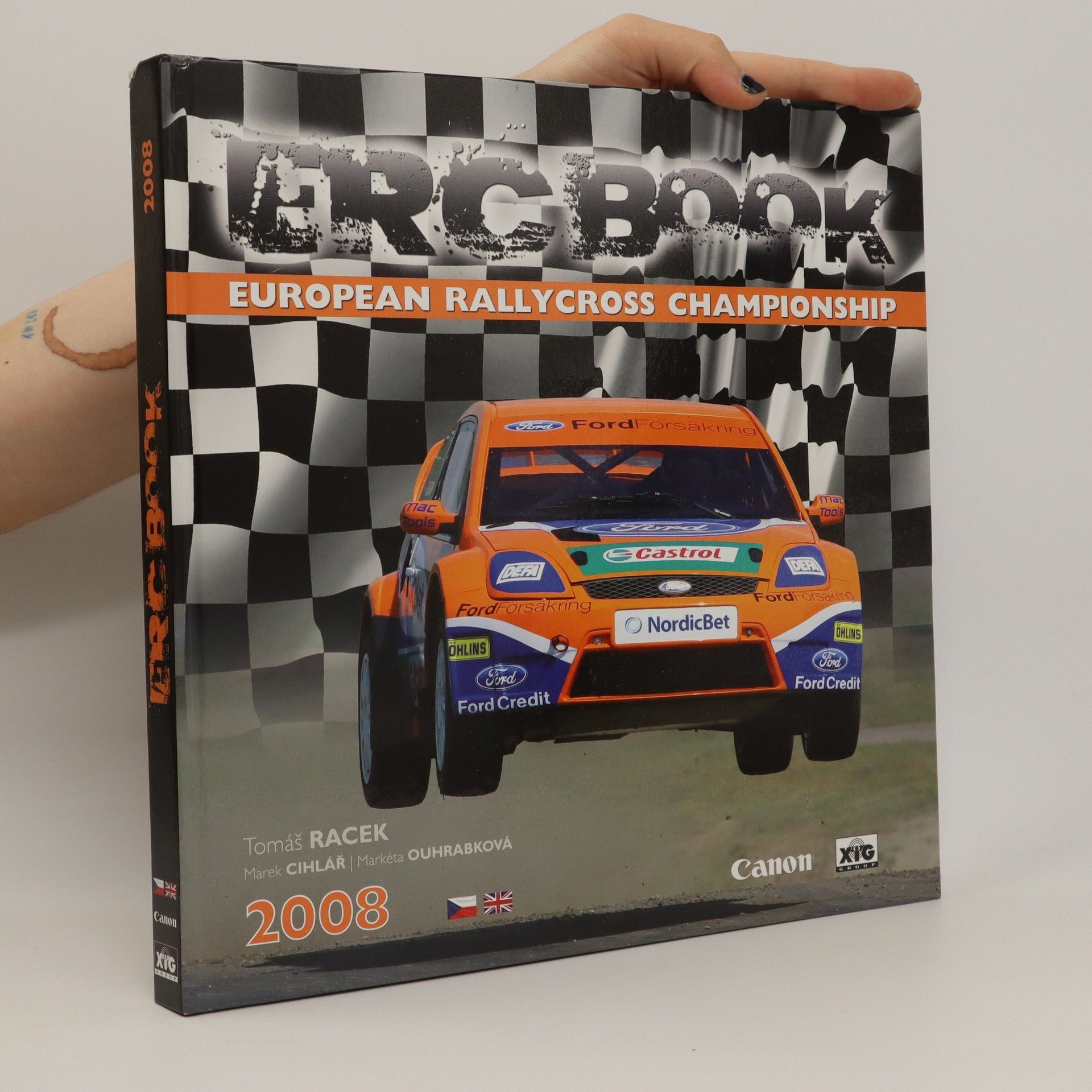 Tomáš Racek ERC Book. European Rallycross Championship