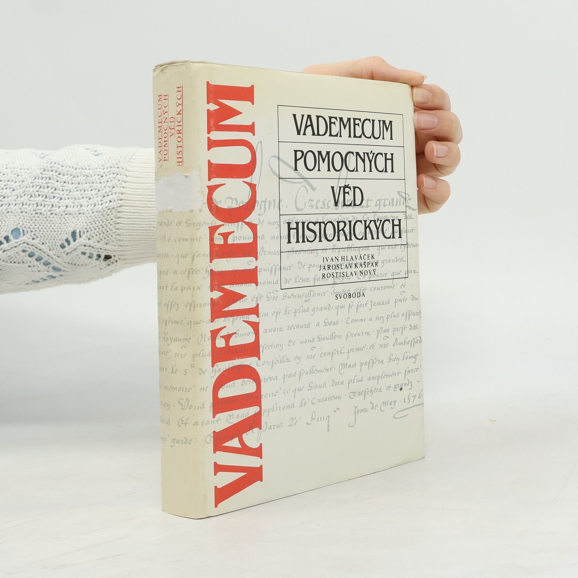 Rostislav Nový Vademecum pomocných věd historických