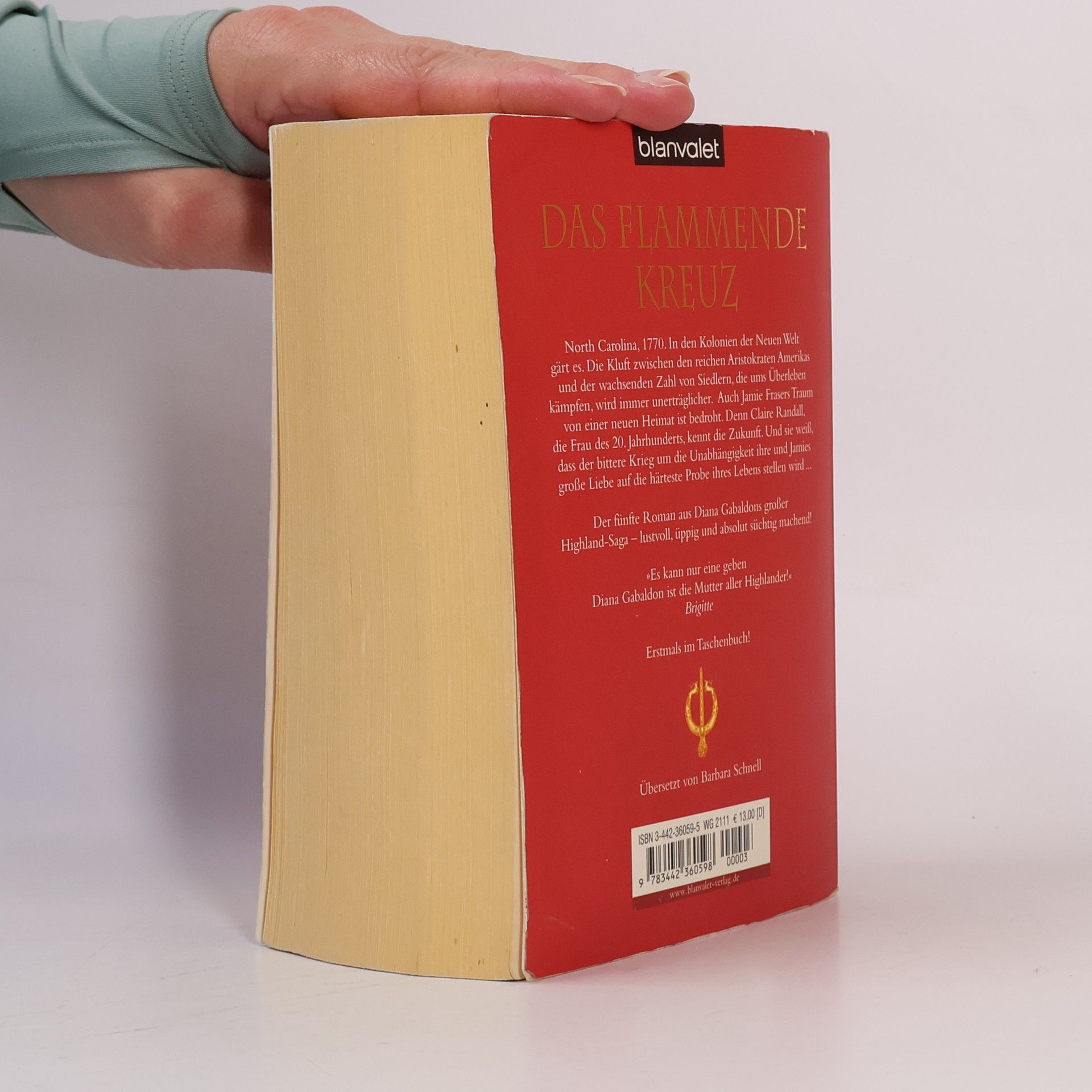 Diana Gabaldon Das flammende Kreuz