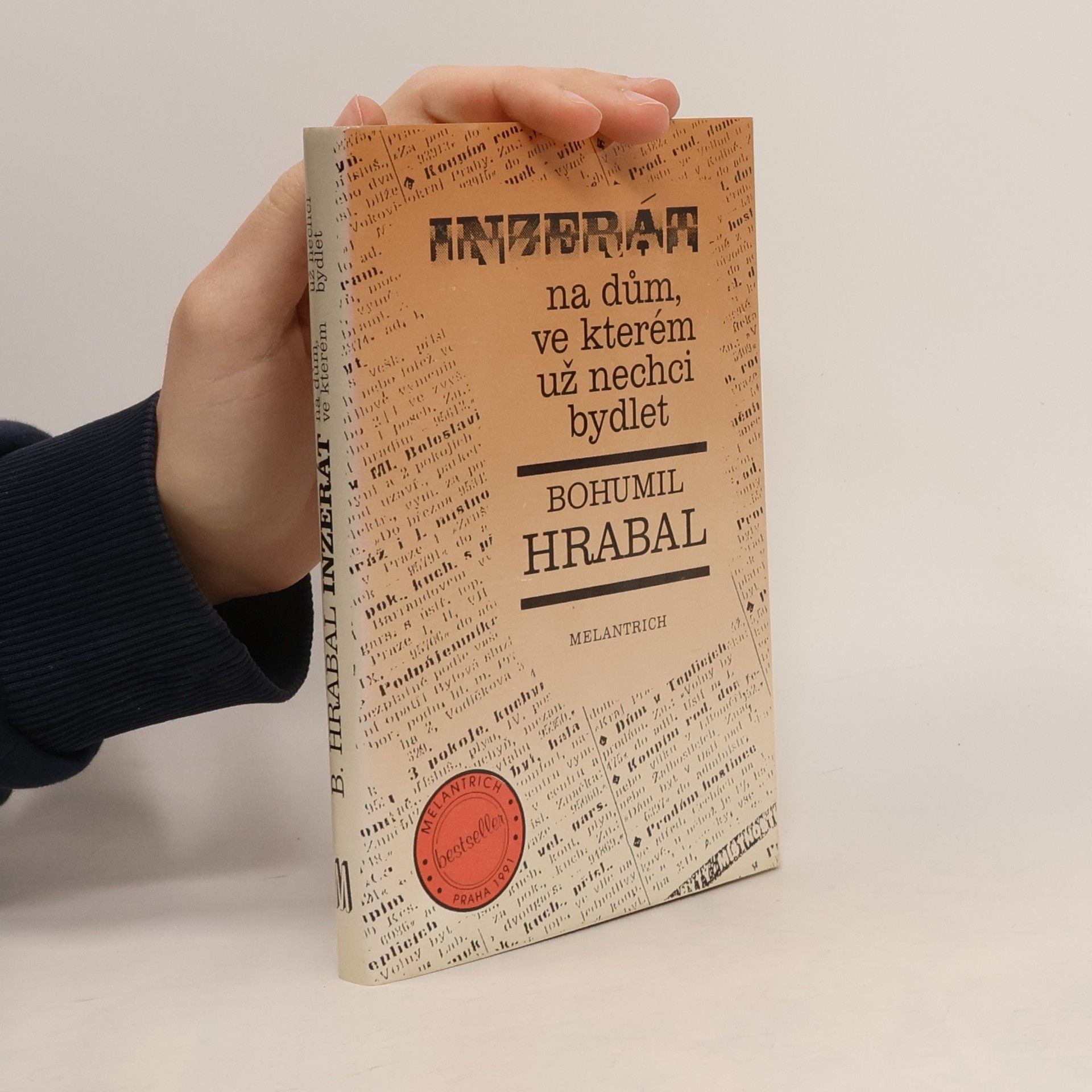 Bohumil Hrabal Inzerát na dům, ve kterém už nechci bydlet