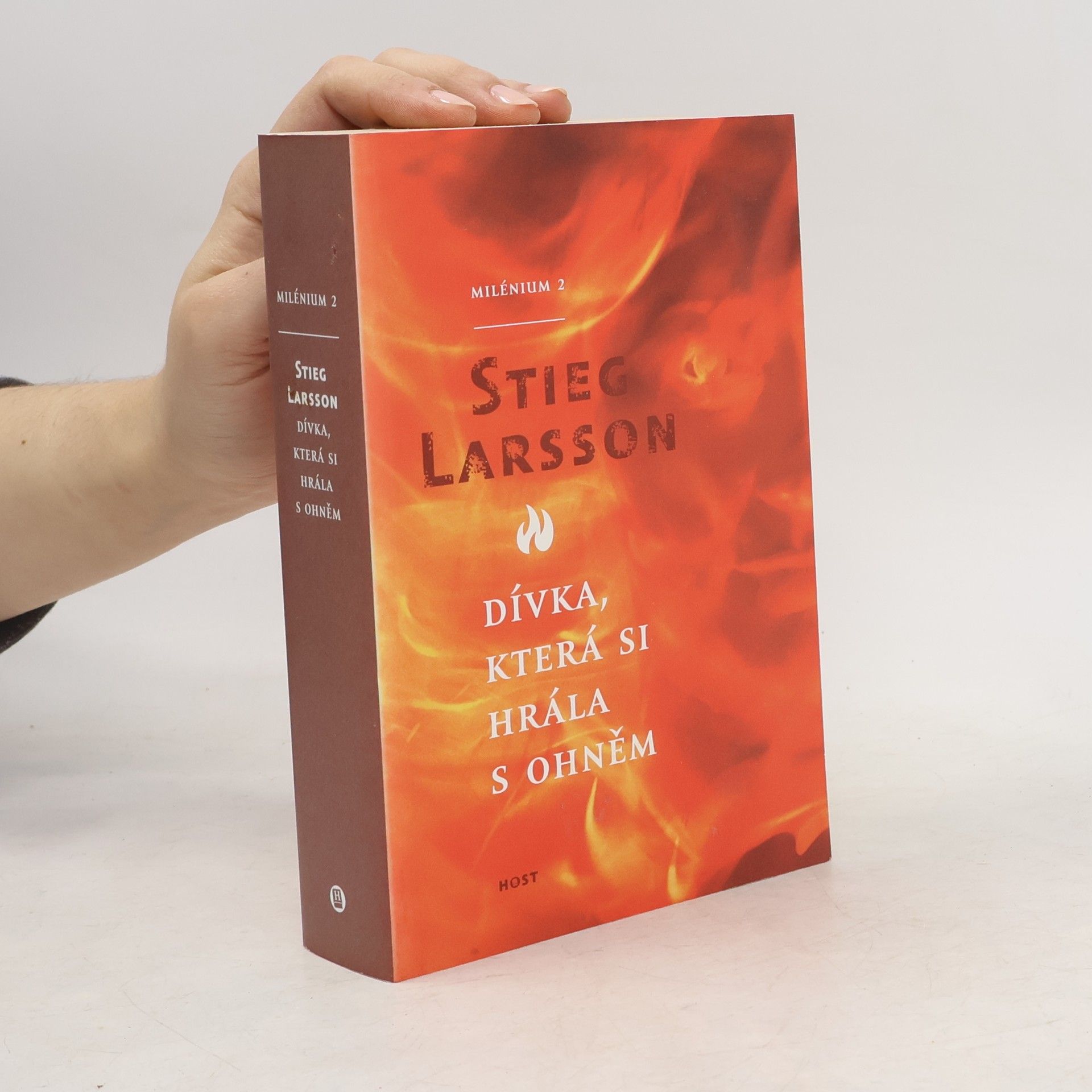 Stieg Larsson Dívka, která si hrála s ohněm