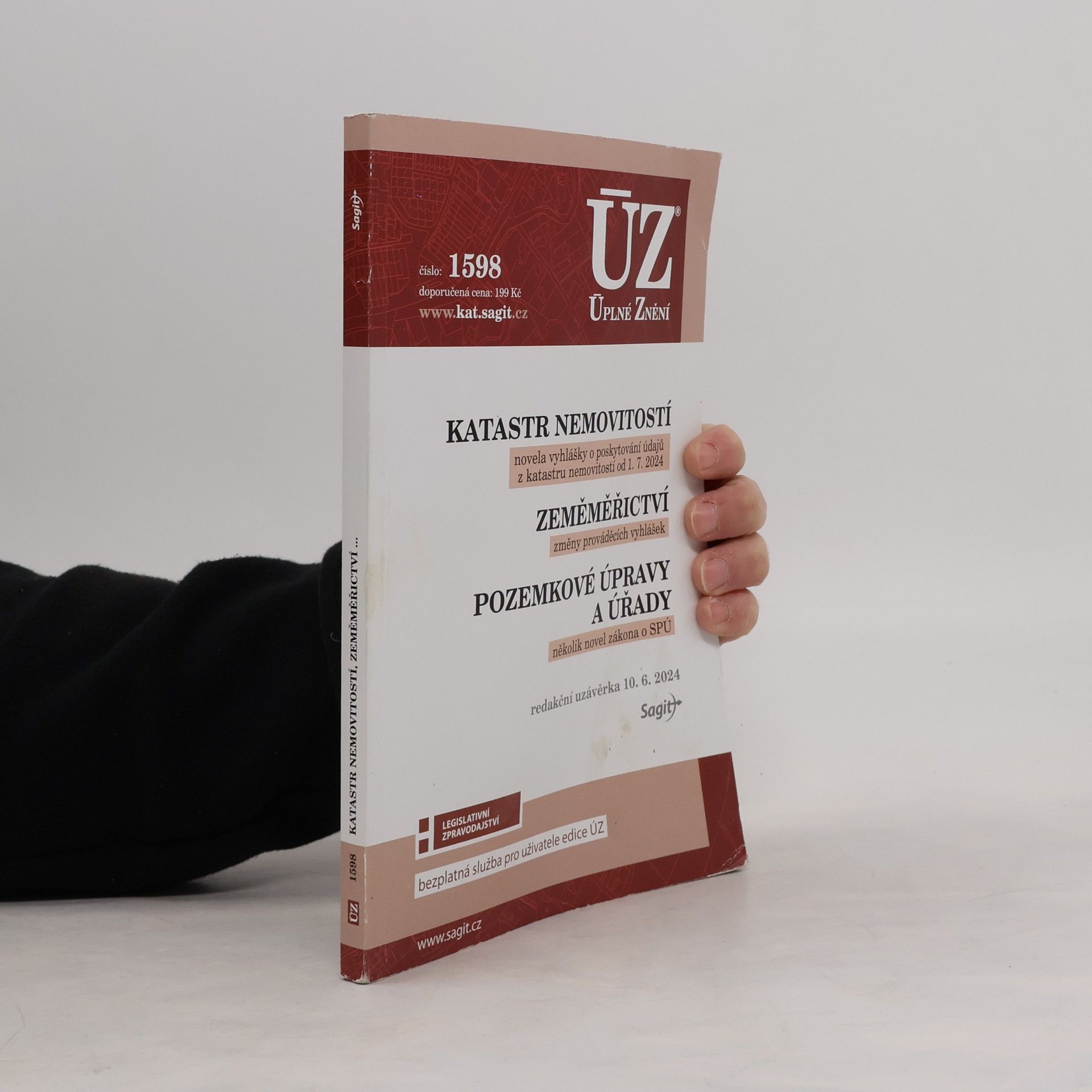 AA.VV. ÚZ 1598 Katastr nemovitostí, Zeměměřictví, Pozemkové úpravy a úřady