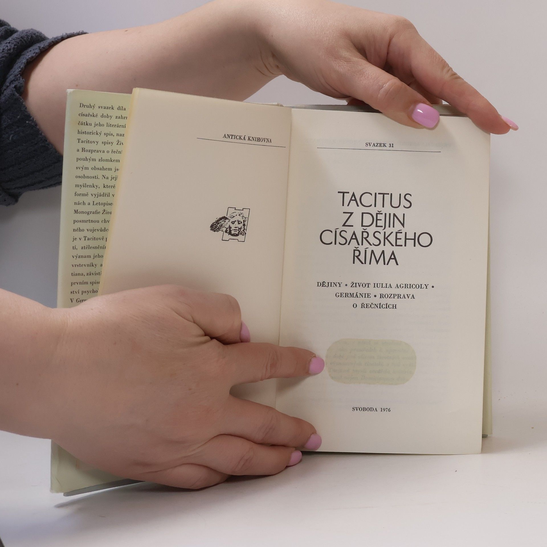 Cornelius Tacitus Z dějin císařského Říma