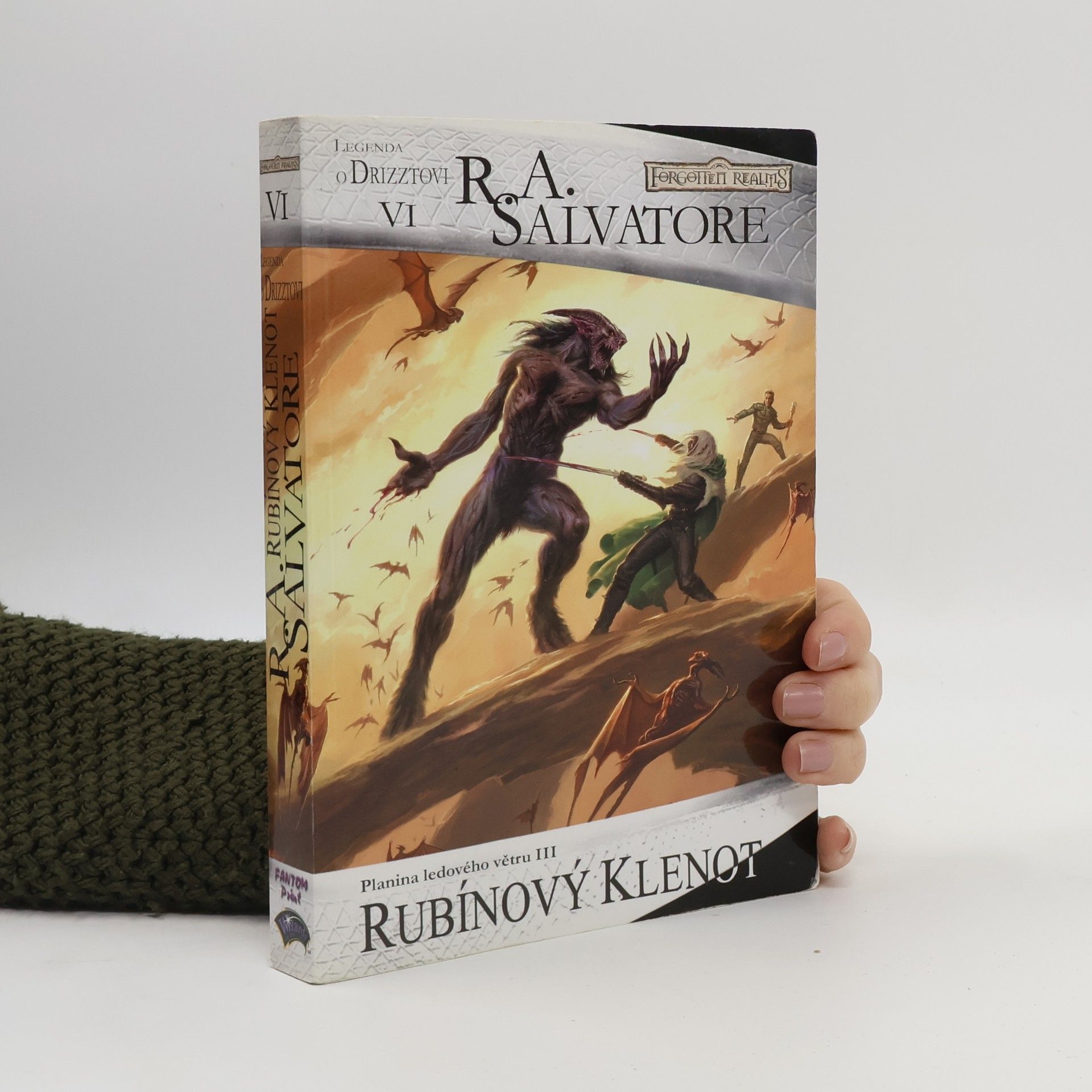 R. A. Salvatore Planina ledového větru III. Rubínový klenot