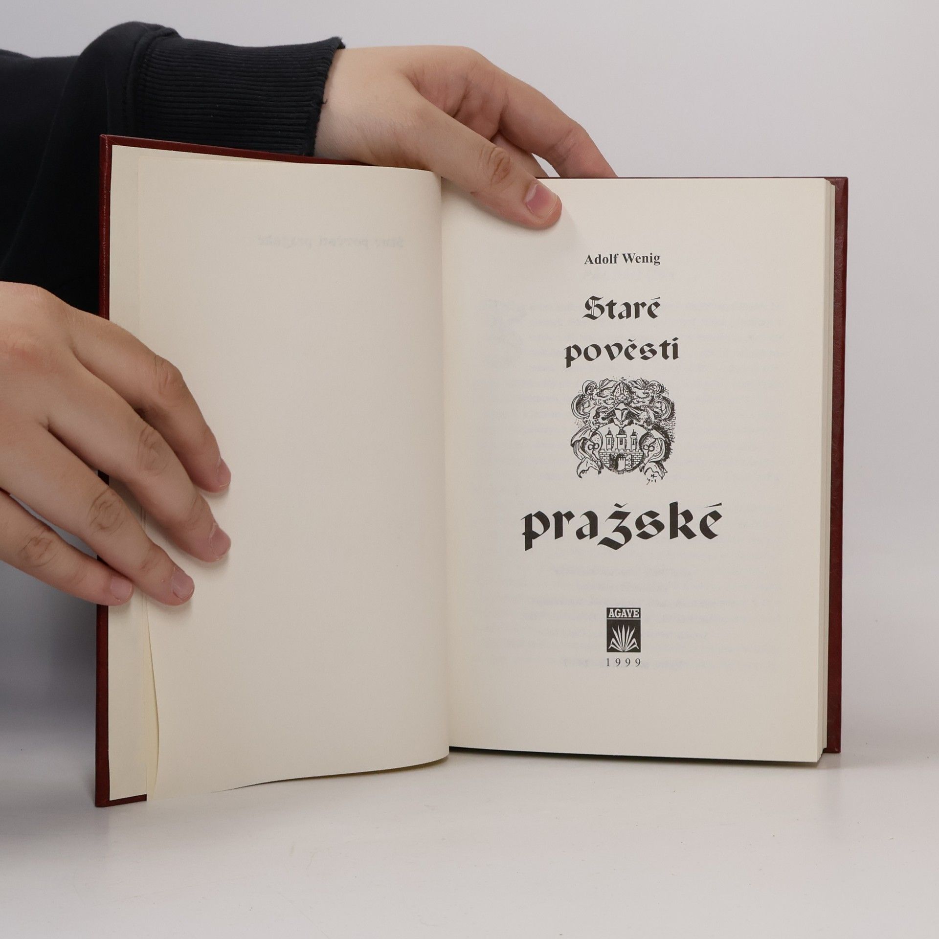 Adolf Wenig Staré pověsti pražské
