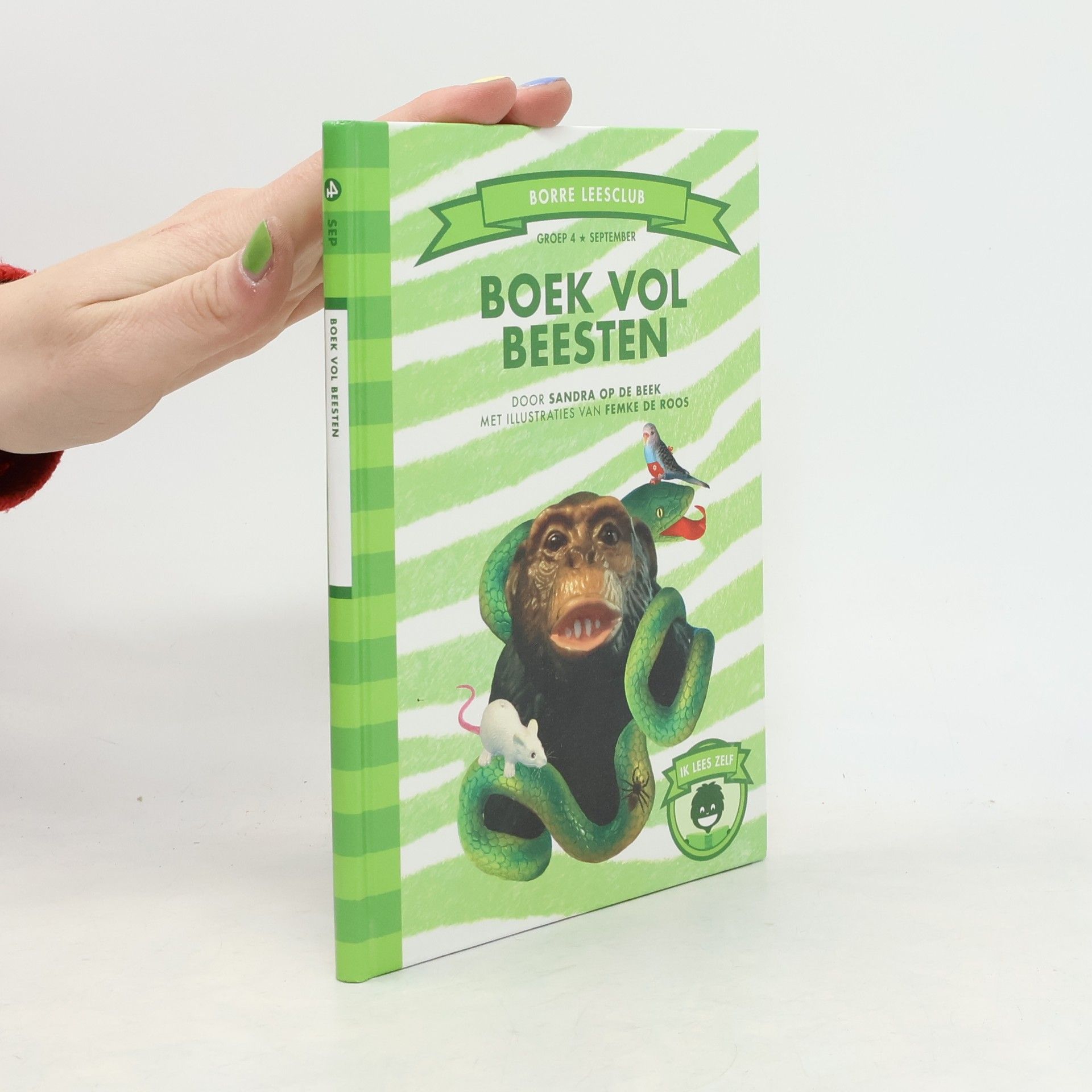 De gestreepte boekjes - 4: Boek vol beesten