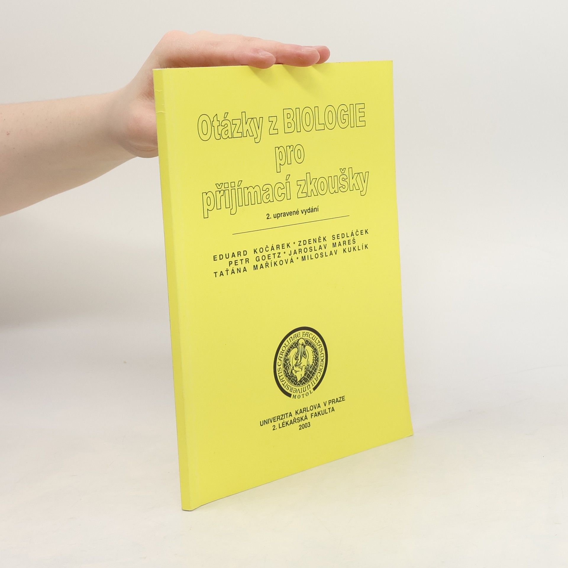 Autorenkollektiv Otázky z biologie pro přijímací zkoušky