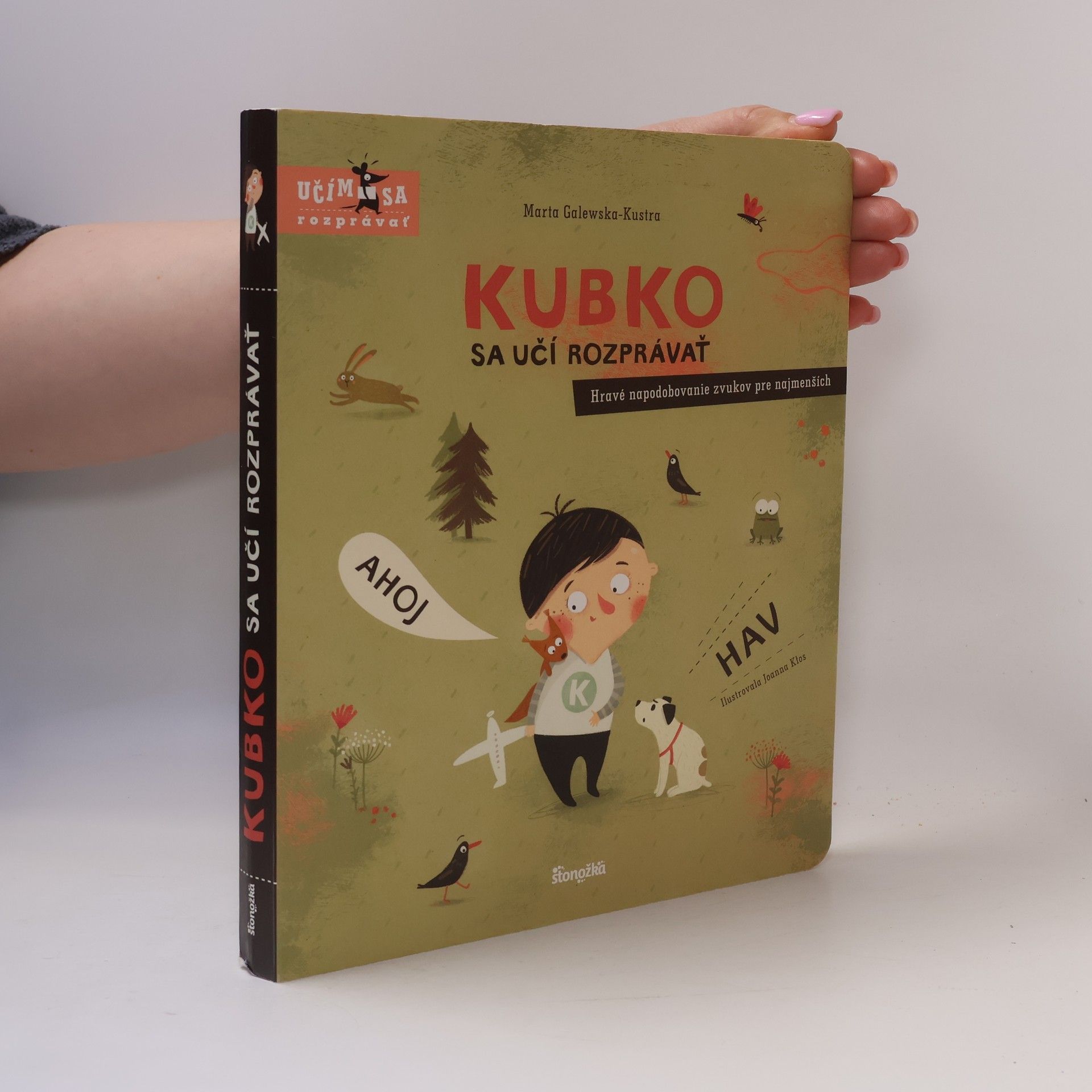 Marta Galewska-Kustra Kubko sa učí rozprávať